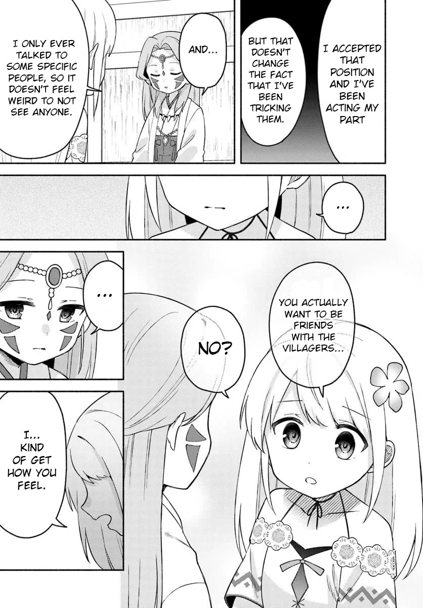 My twin sister was taken as a miko and I was thrown away but I'm probably the miko. chapter 27 page 19