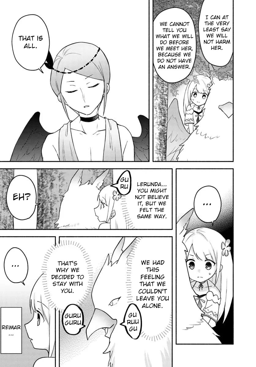 My twin sister was taken as a miko and I was thrown away but I'm probably the miko. chapter 28.1 page 13