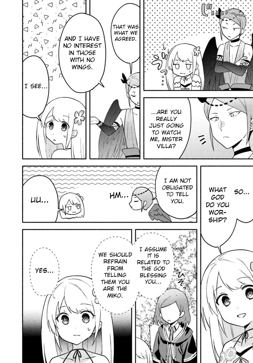 My twin sister was taken as a miko and I was thrown away but I'm probably the miko. chapter 28.1 page 20