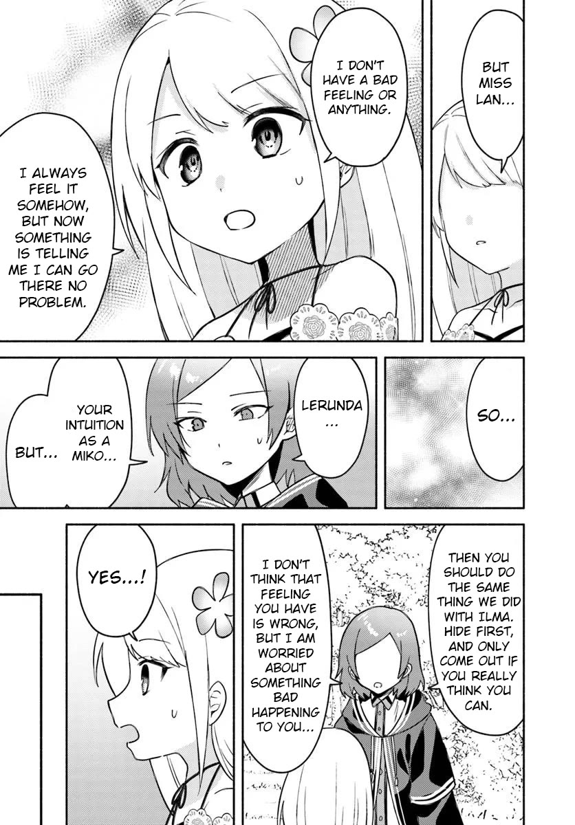 My twin sister was taken as a miko and I was thrown away but I'm probably the miko. chapter 28.1 page 7