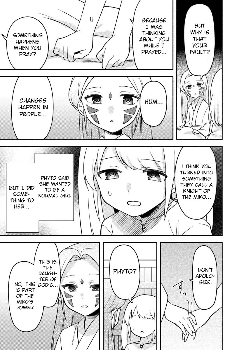 My twin sister was taken as a miko and I was thrown away but I'm probably the miko. chapter 29 page 27