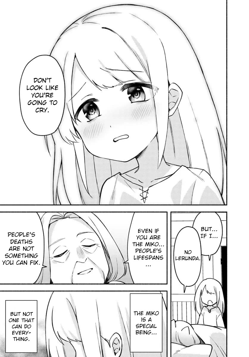 My twin sister was taken as a miko and I was thrown away but I'm probably the miko. chapter 30 page 7