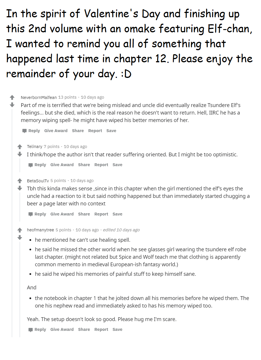 My Uncle in Another World chapter 13.5 page 10