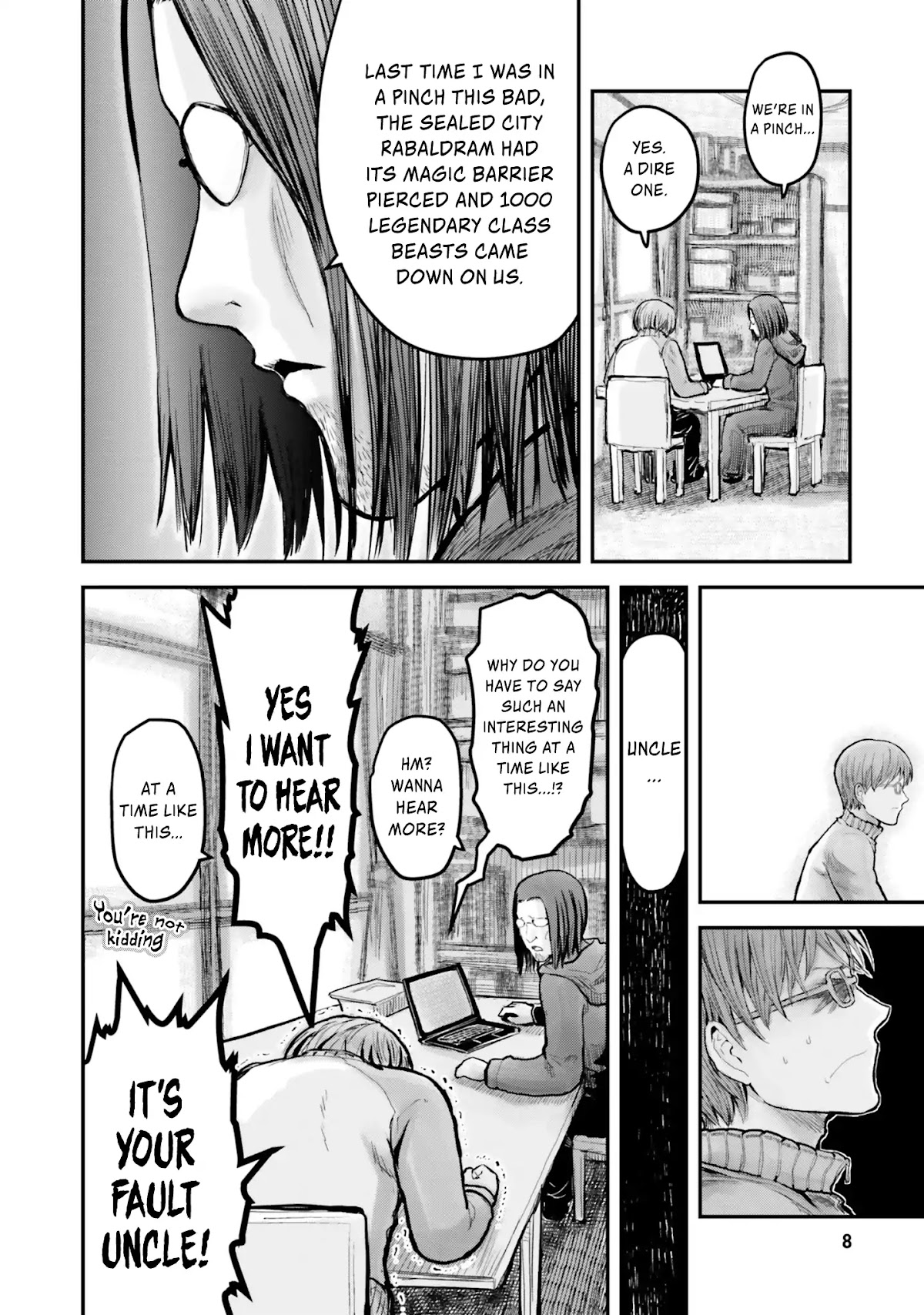 My Uncle in Another World chapter 8 page 9