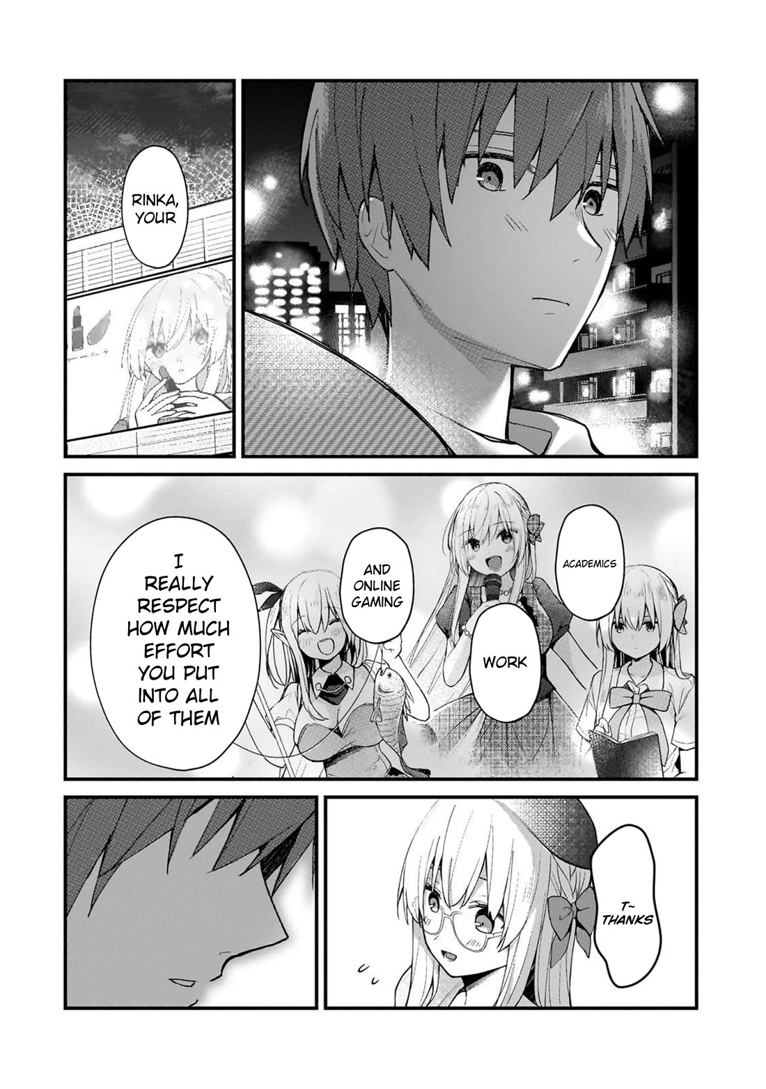 My Web Game Wife Is a Popular Idol IRL chapter 31 page 14