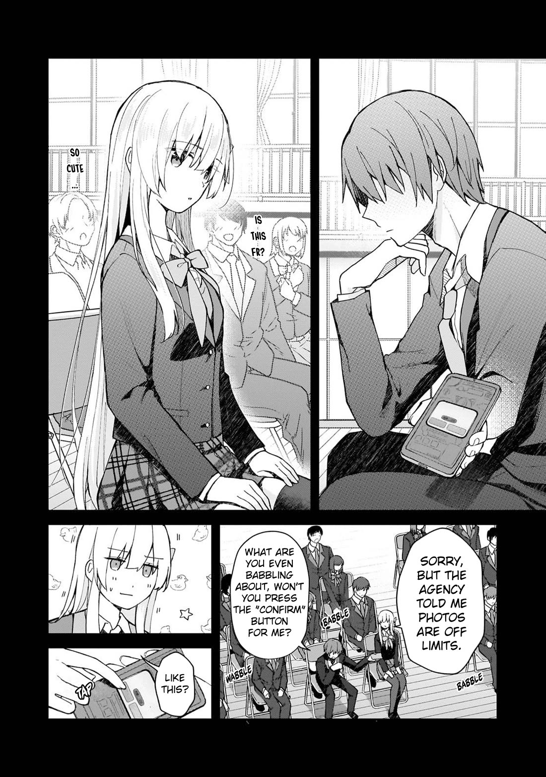 My Web Game Wife Is a Popular Idol IRL chapter 31 page 4