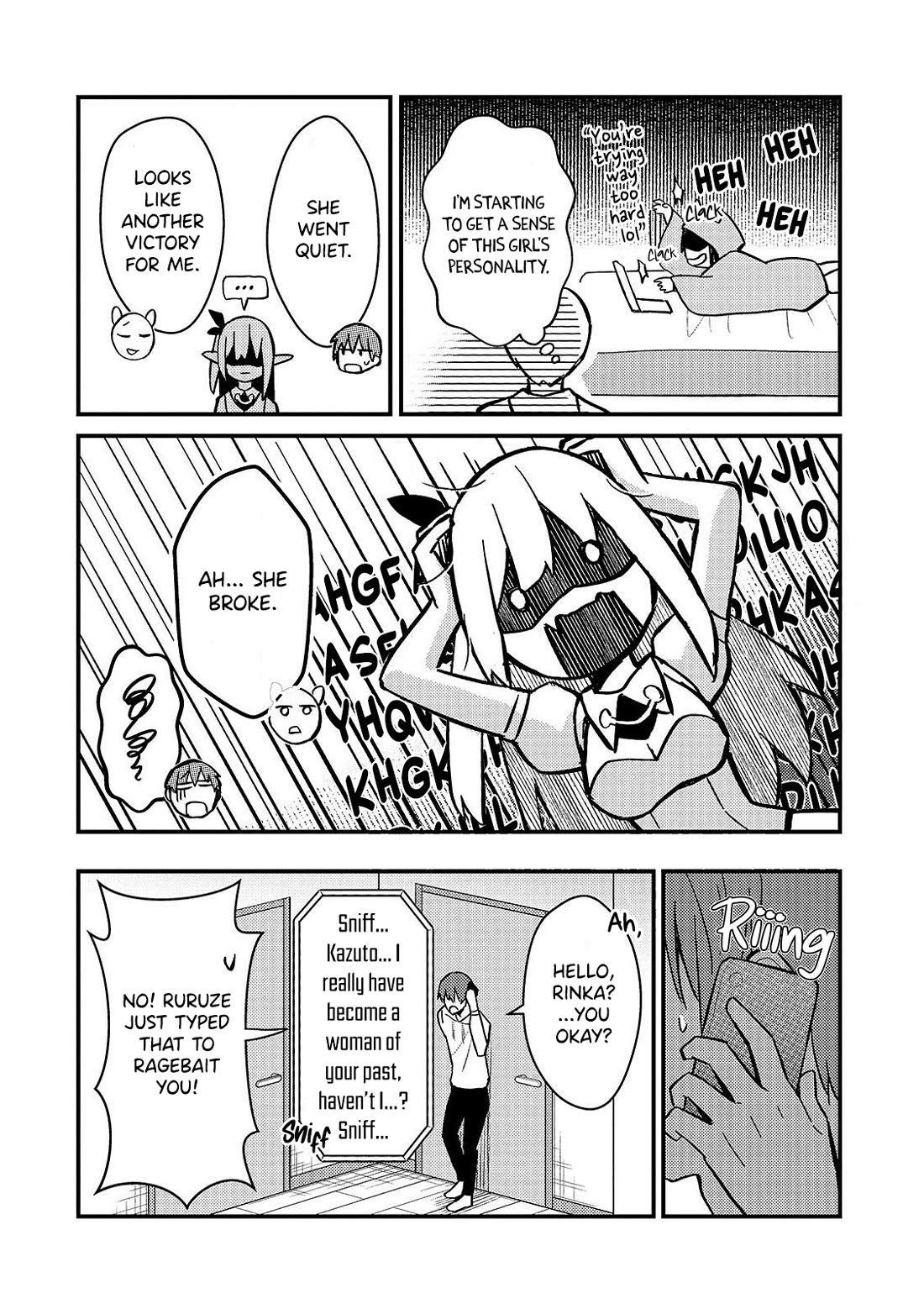 My Web Game Wife Is a Popular Idol IRL chapter 43 page 14
