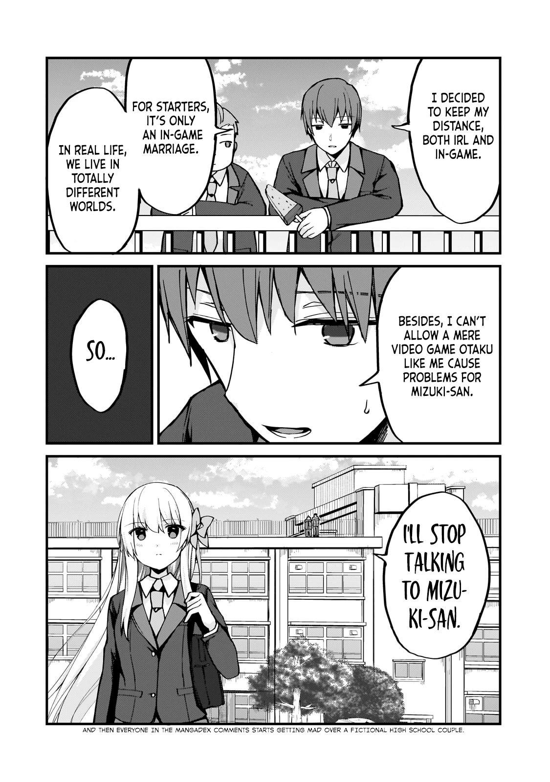 My Web Game Wife Is a Popular Idol IRL chapter 5 page 4