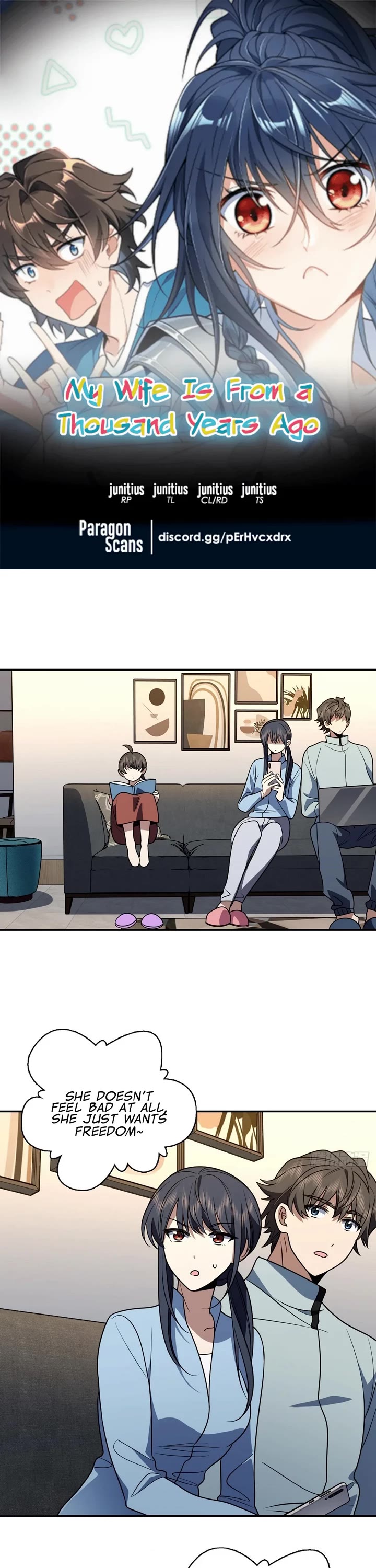 My Wife Is From a Thousand Years Ago chapter 422 page 1