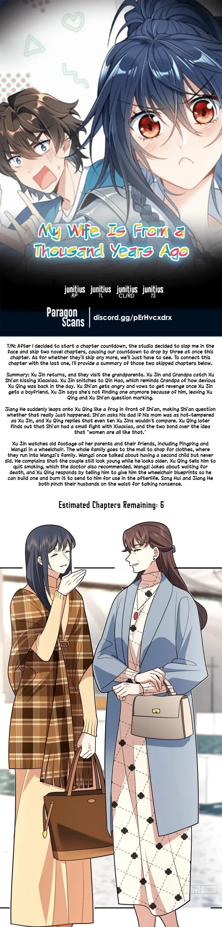 My Wife Is From a Thousand Years Ago chapter 450 page 1