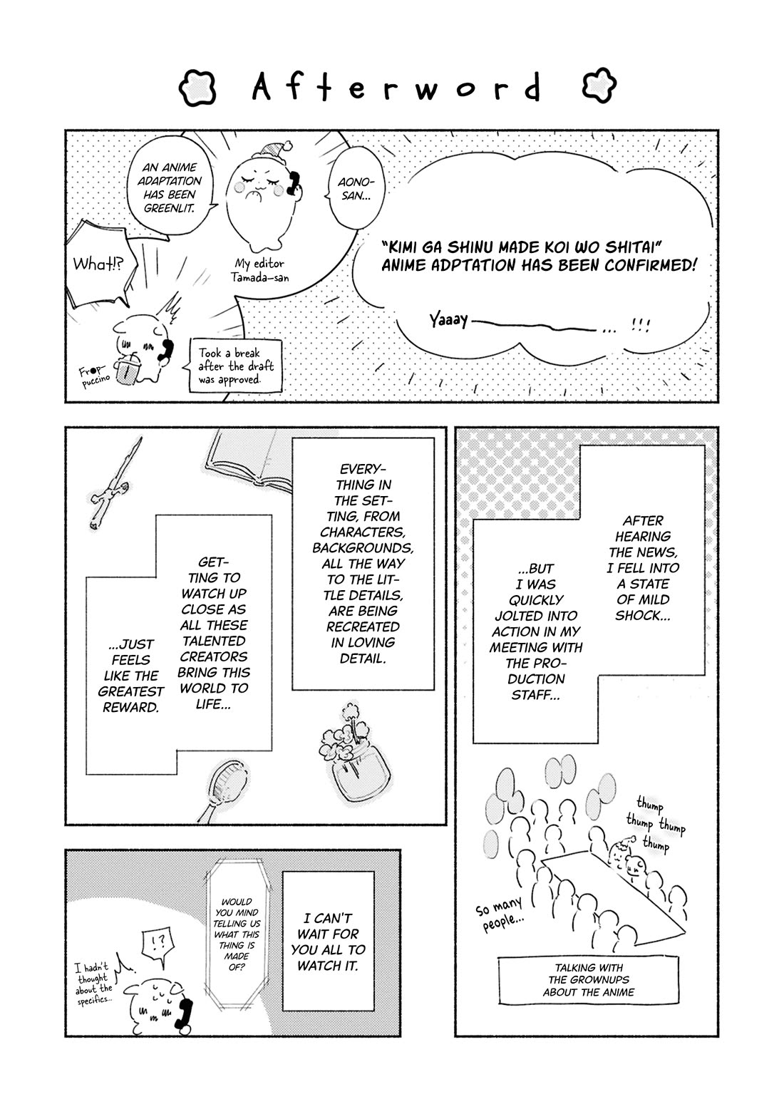 My Wish is to Fall In Love Until You Die chapter 38.6 page 8