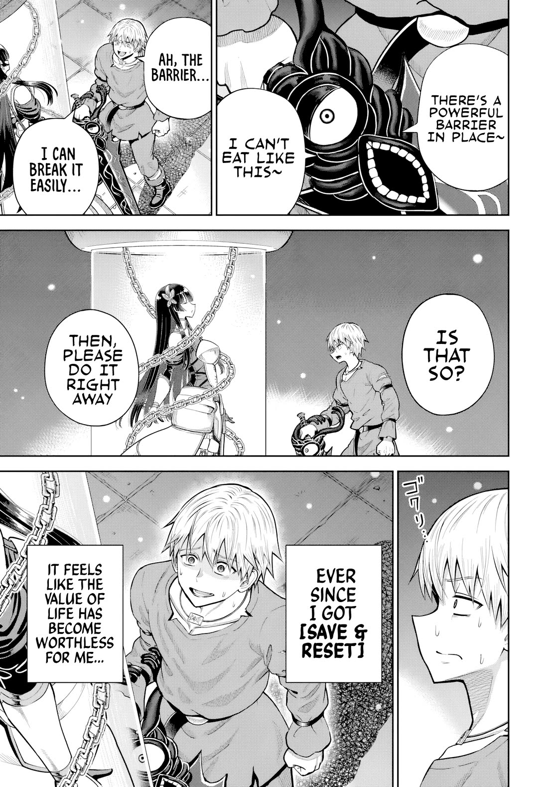 My Yandere Girlfriend Lurks in the Dungeon and Kills Me Over and Over Again chapter 17 page 9