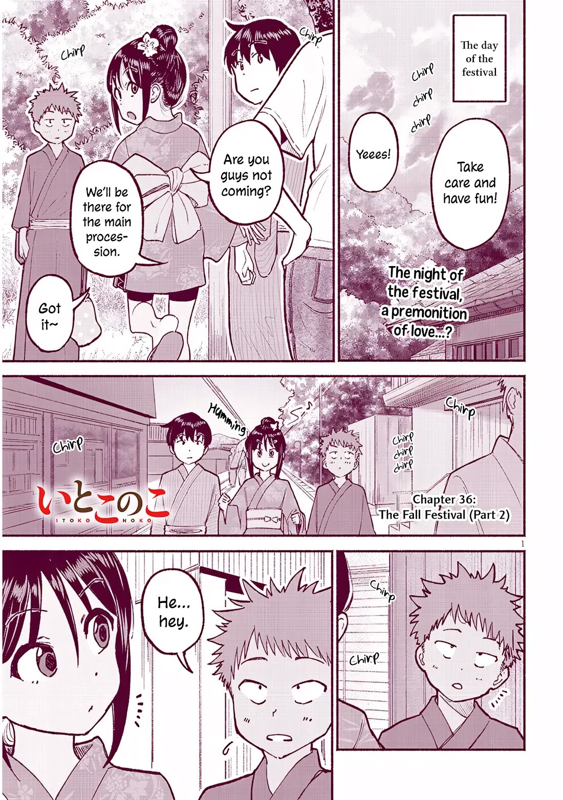 My Young Cousin chapter 36 page 1