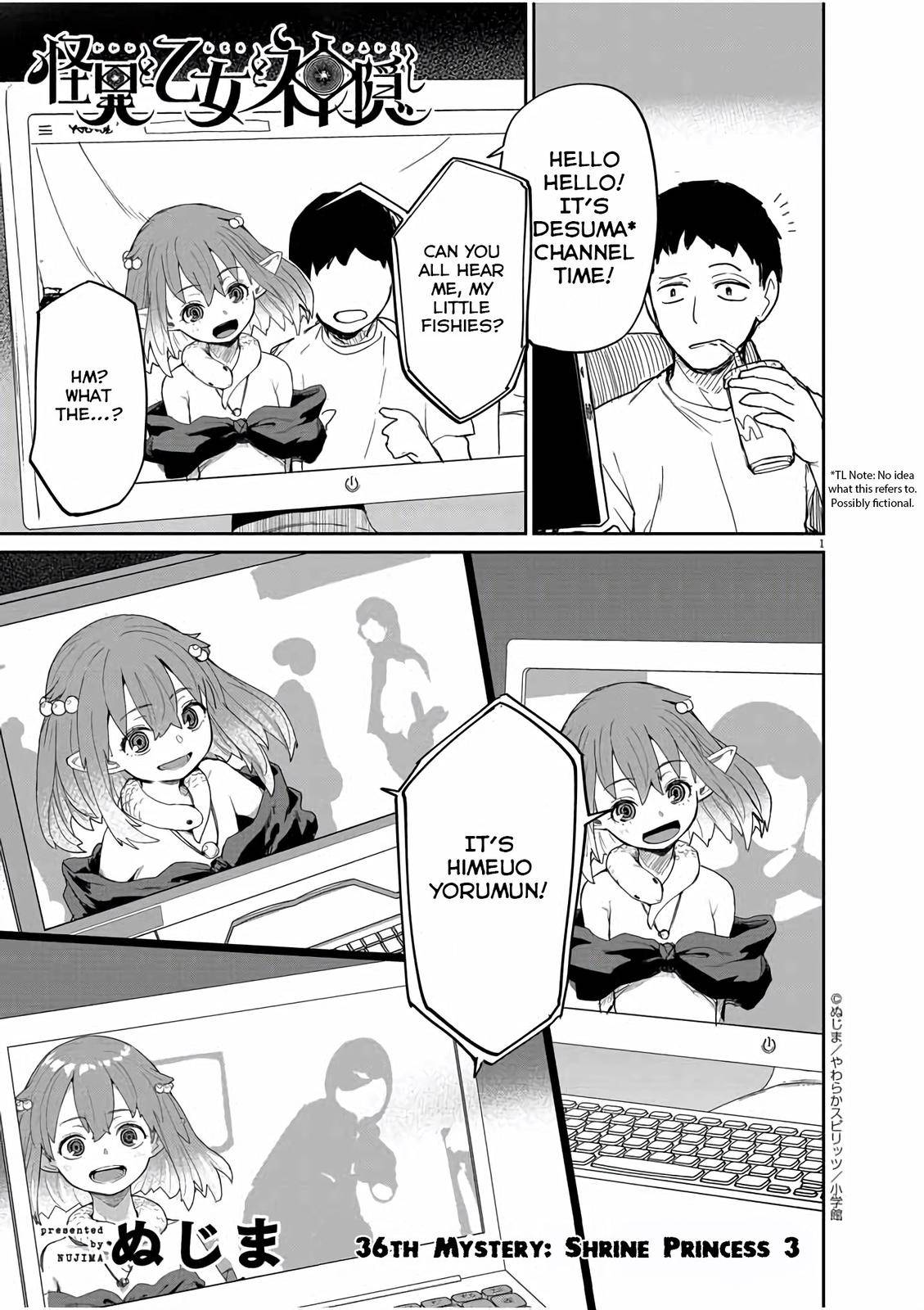 Mysteries, Maidens, And Mysterious Disappearances chapter 36 page 1