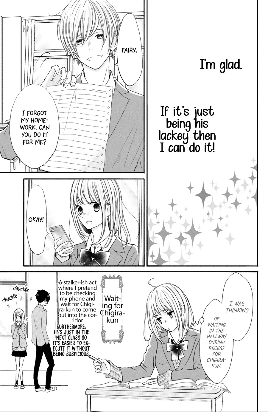 Na no ni, Chigira-kun ga Amasugiru chapter 12 page 18