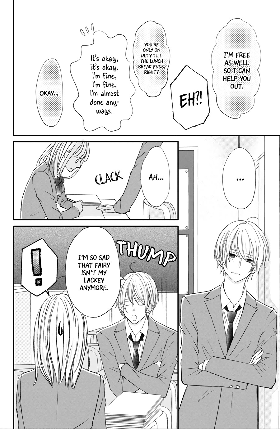 Na no ni, Chigira-kun ga Amasugiru chapter 13 page 14