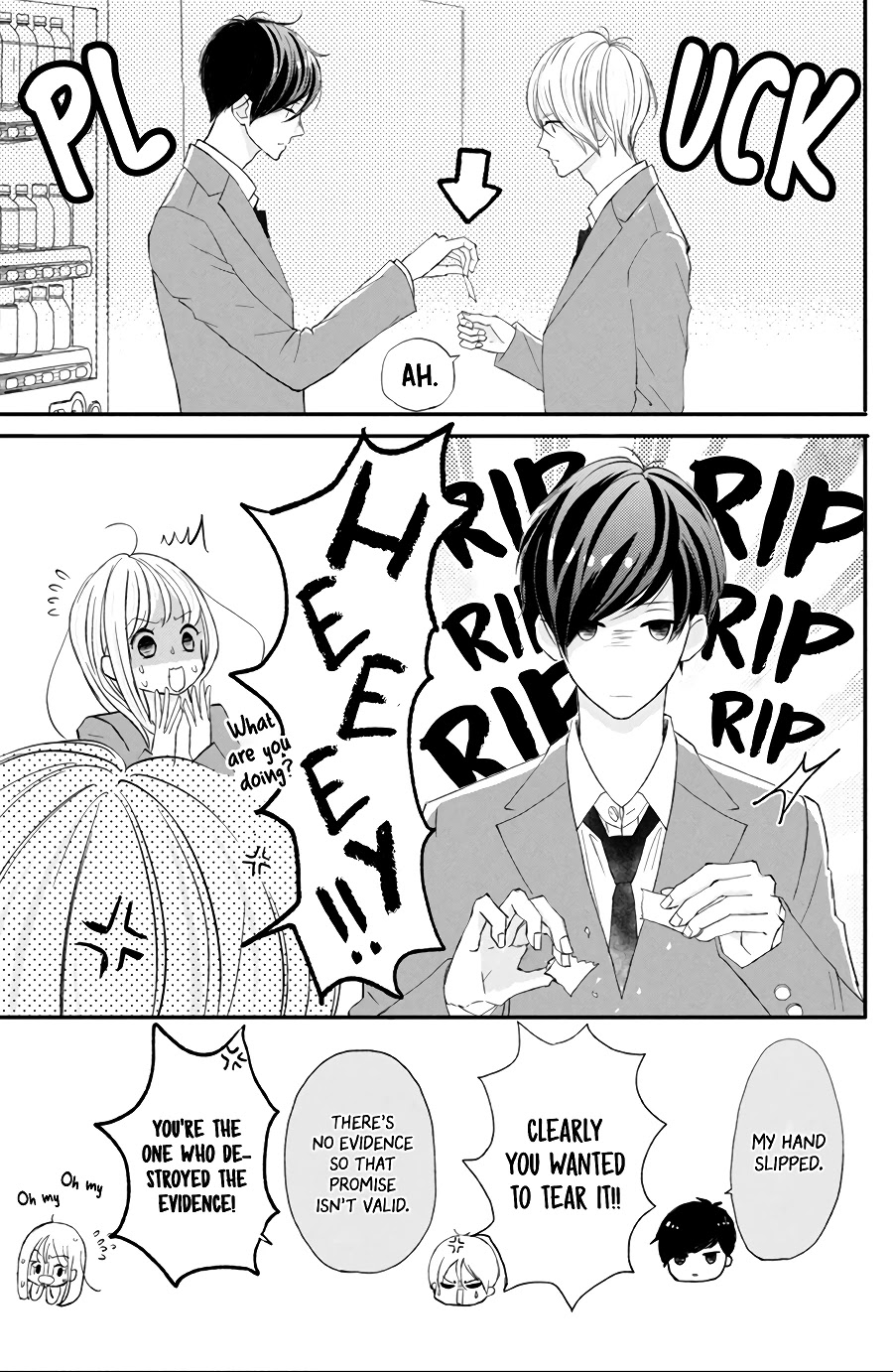 Na no ni, Chigira-kun ga Amasugiru chapter 13 page 3
