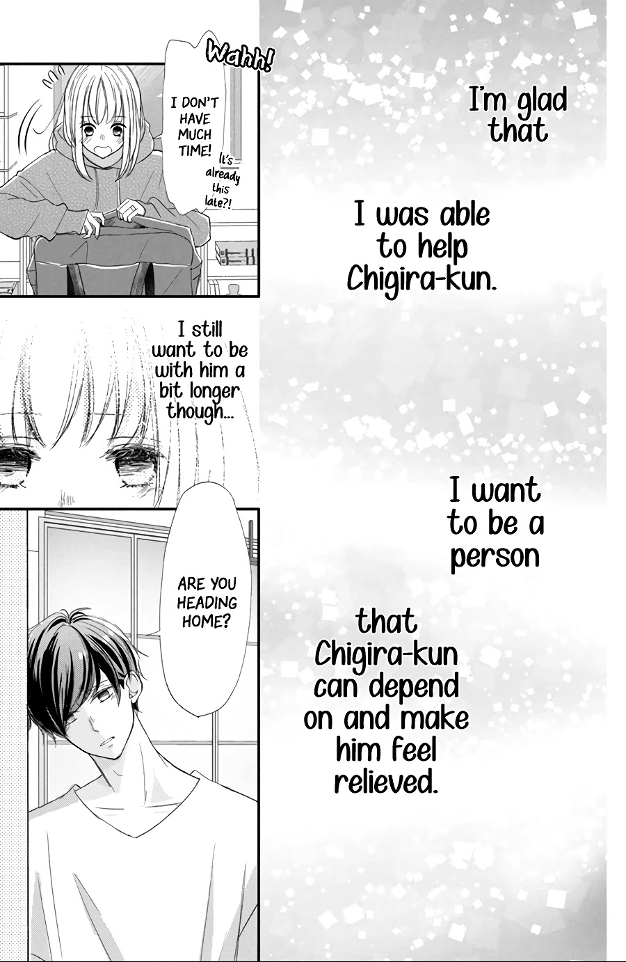 Na no ni, Chigira-kun ga Amasugiru chapter 14 page 43