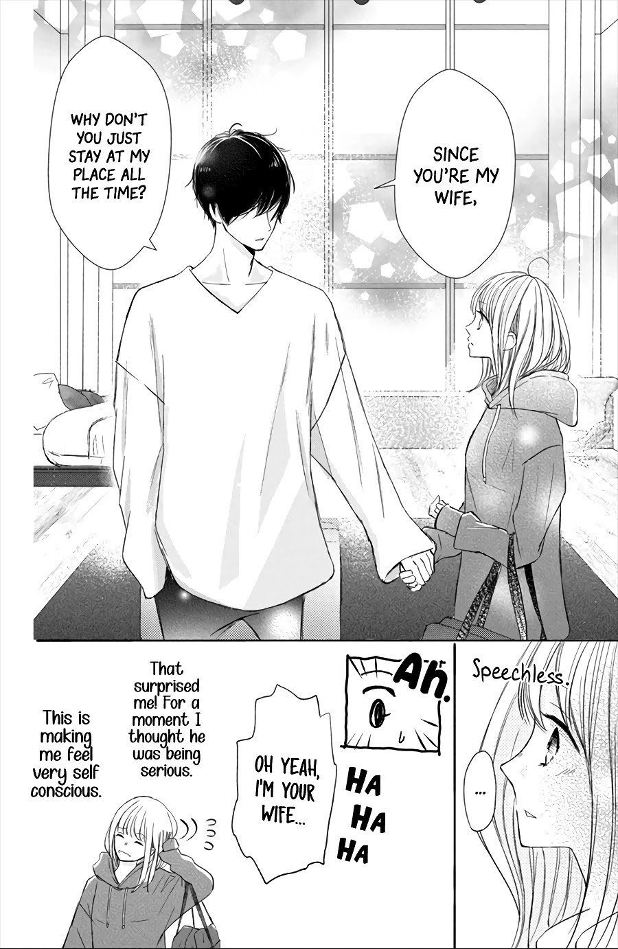 Na no ni, Chigira-kun ga Amasugiru chapter 14 page 44