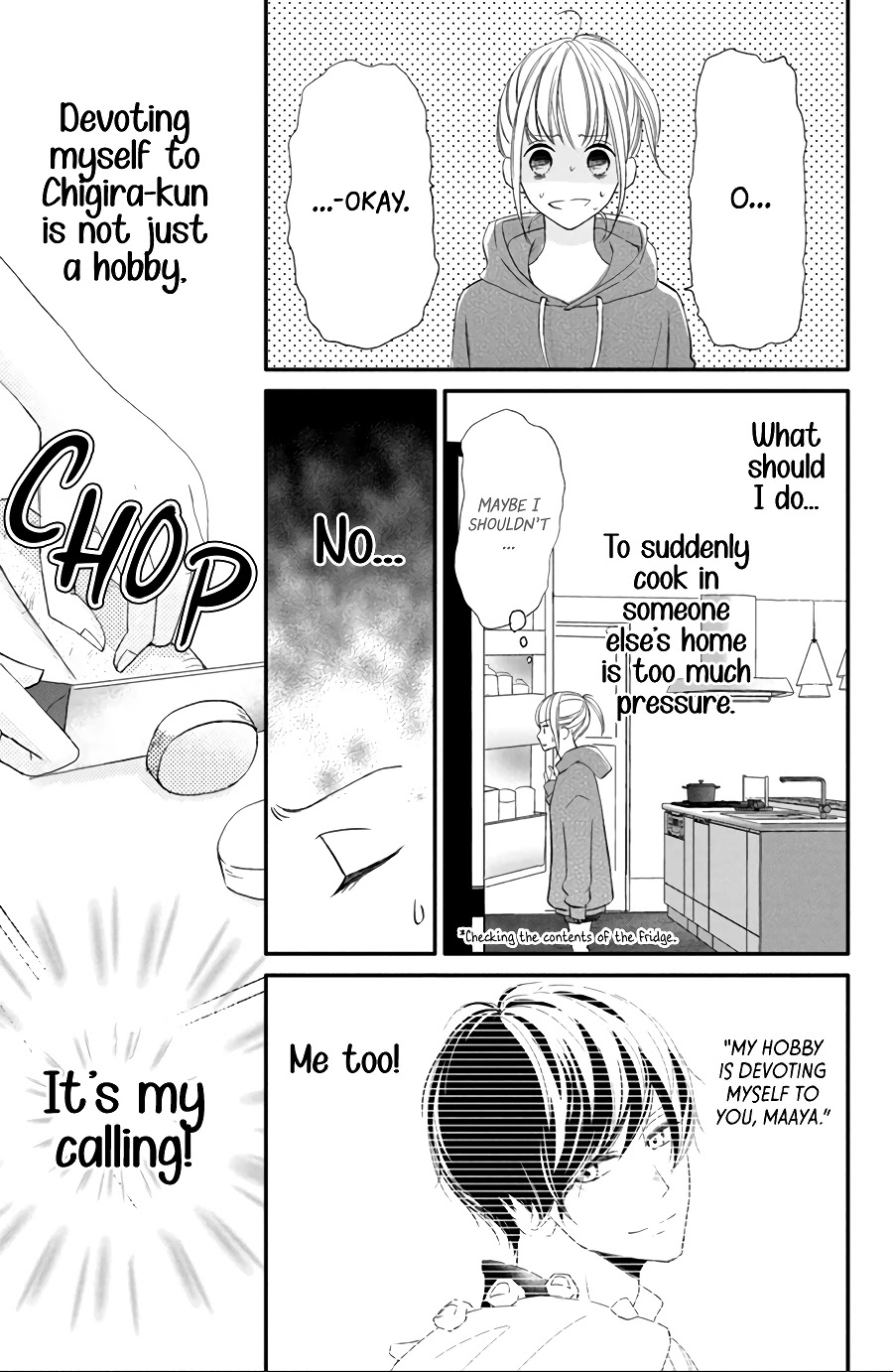 Na no ni, Chigira-kun ga Amasugiru chapter 14 page 9