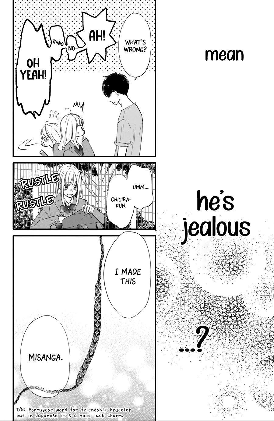 Na no ni, Chigira-kun ga Amasugiru chapter 15 page 40