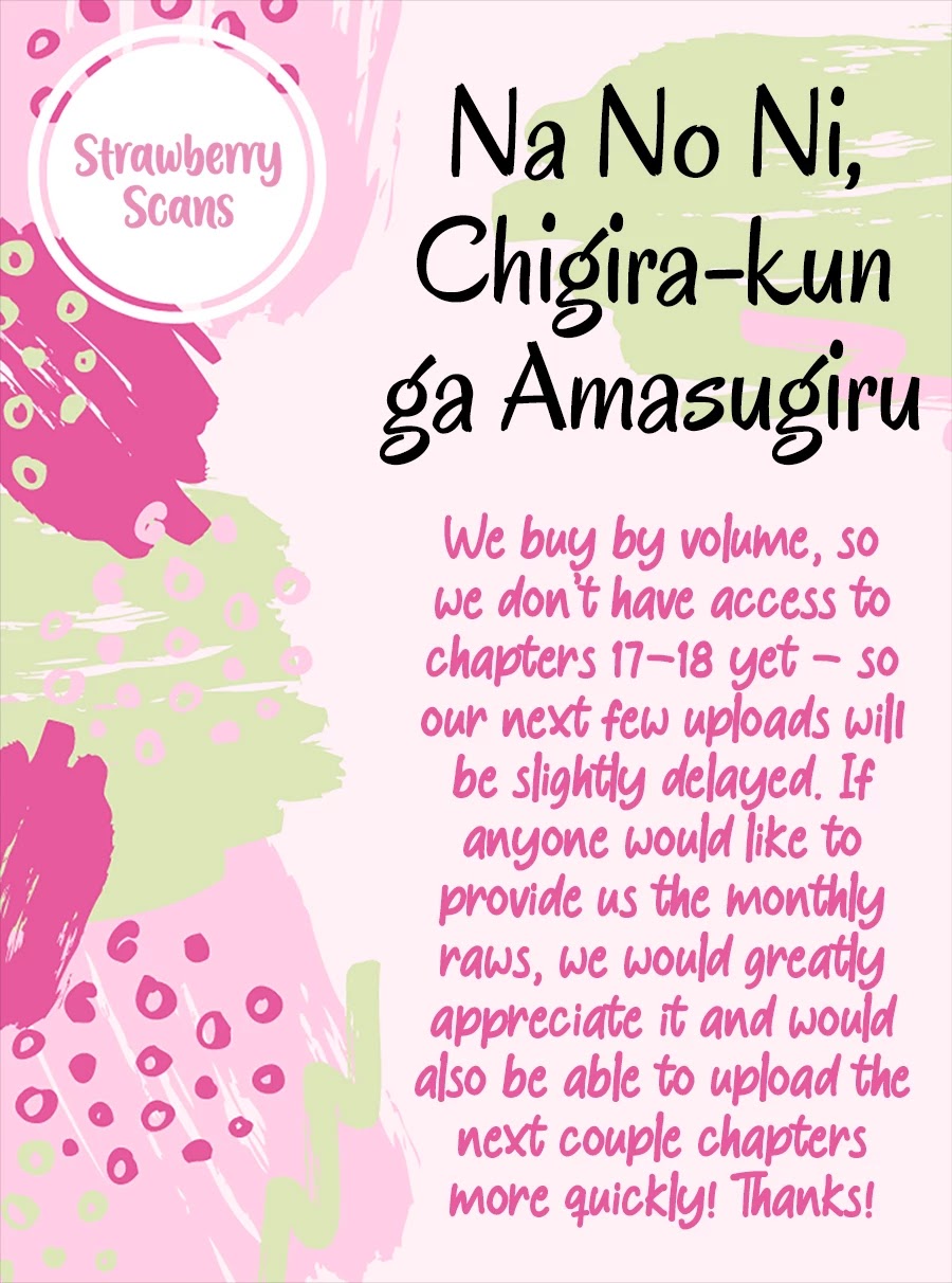 Na no ni, Chigira-kun ga Amasugiru chapter 16 page 43