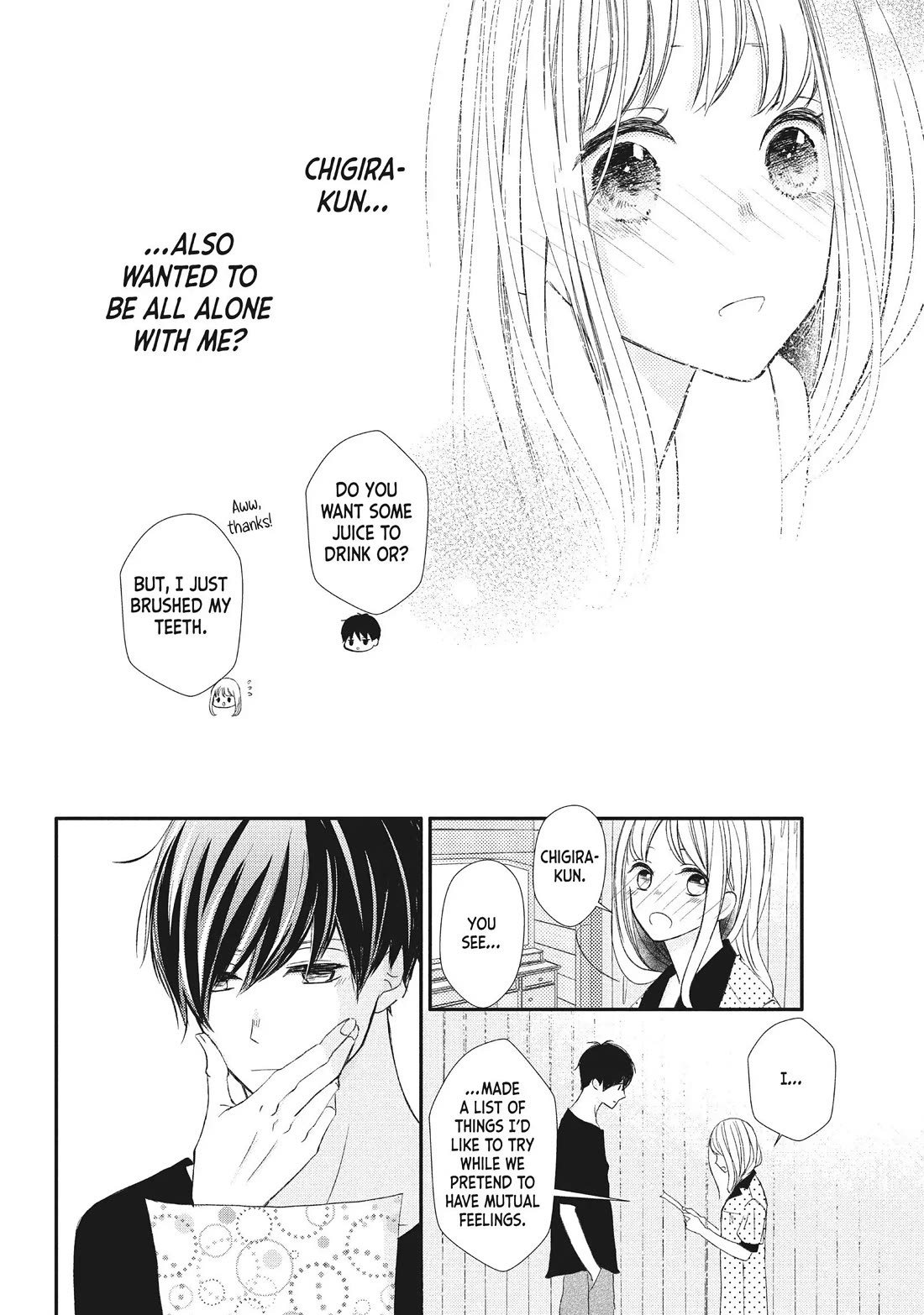 Na no ni, Chigira-kun ga Amasugiru chapter 18 page 30