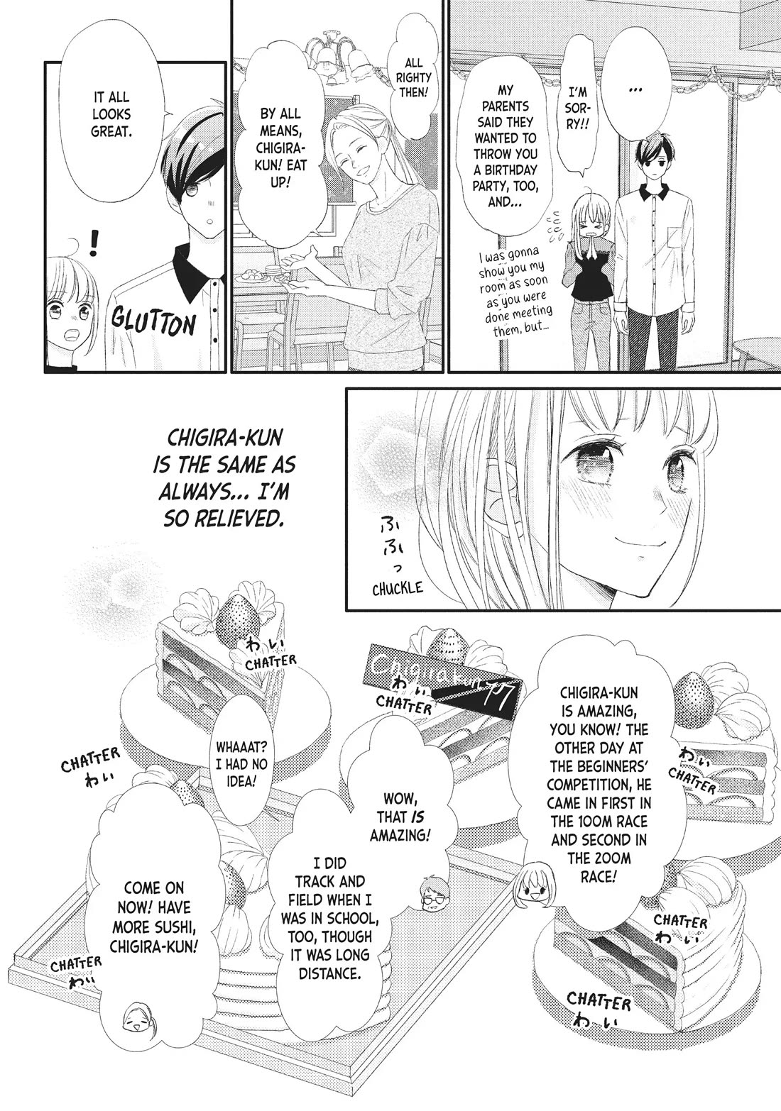 Na no ni, Chigira-kun ga Amasugiru chapter 24 page 10