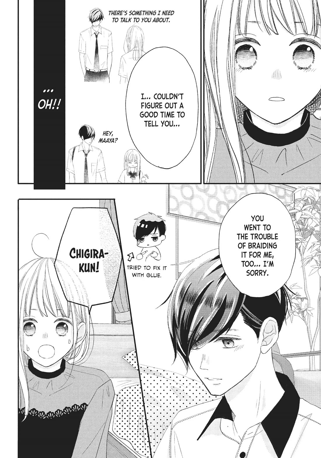 Na no ni, Chigira-kun ga Amasugiru chapter 24 page 22