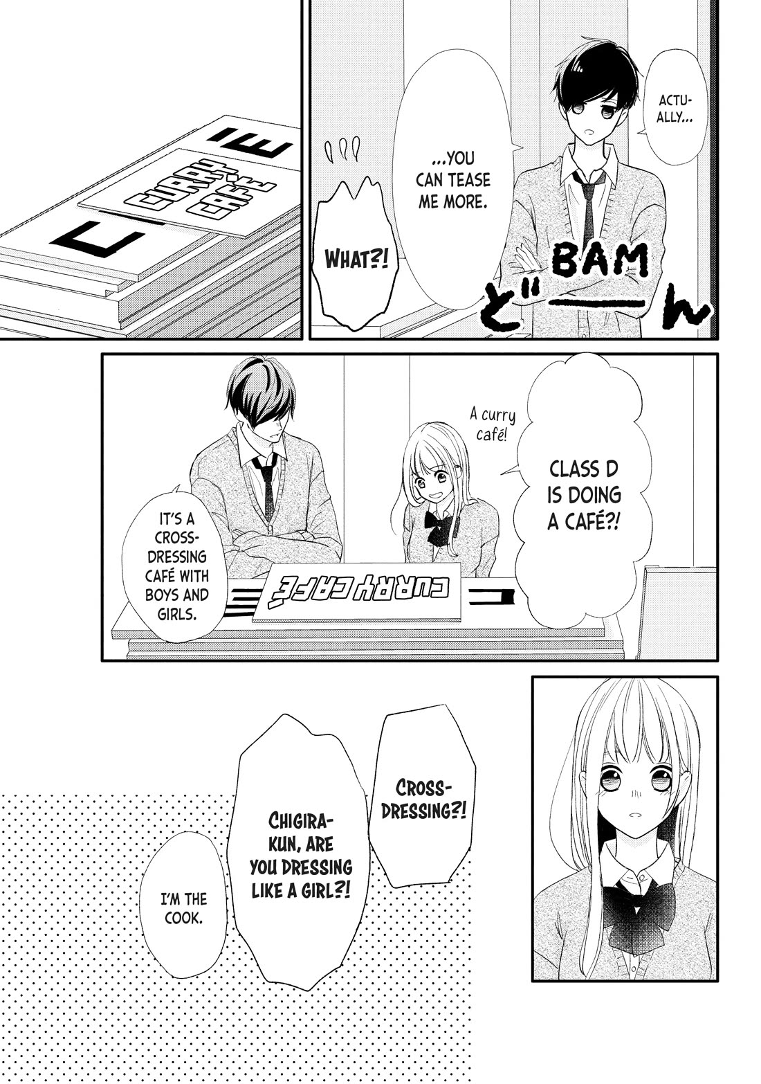 Na no ni, Chigira-kun ga Amasugiru chapter 25 page 33