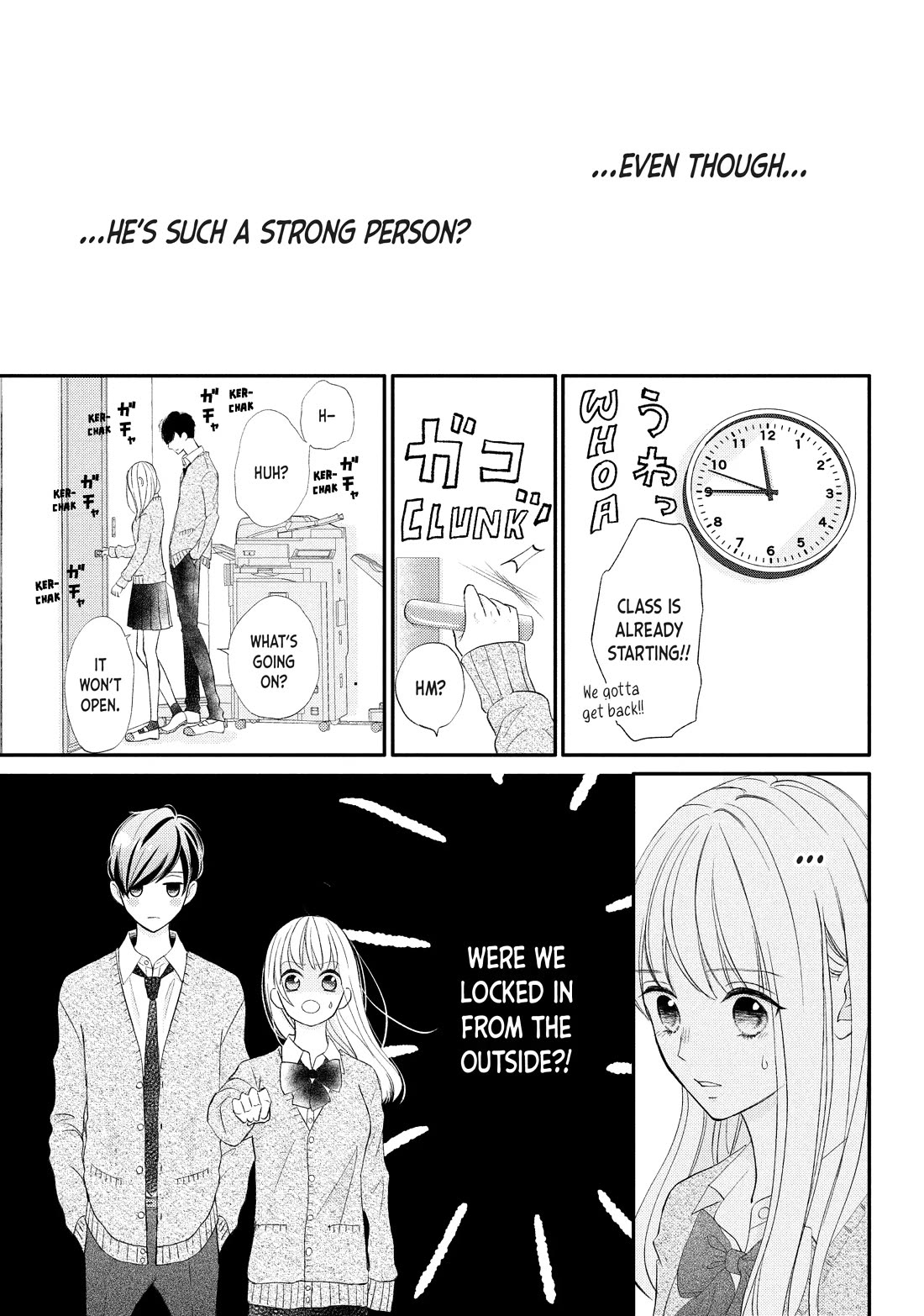 Na no ni, Chigira-kun ga Amasugiru chapter 26 page 9