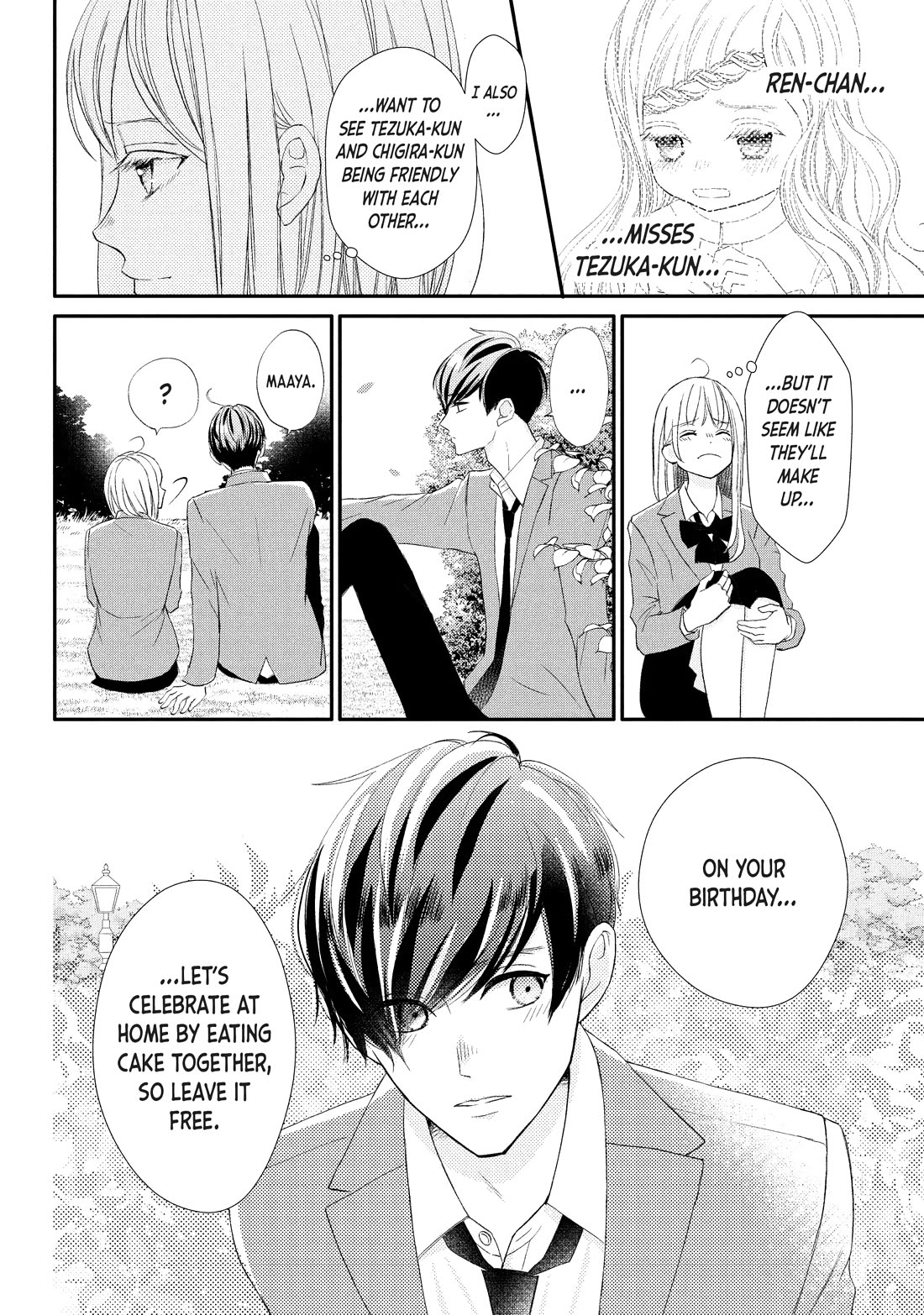 Na no ni, Chigira-kun ga Amasugiru chapter 28 page 28
