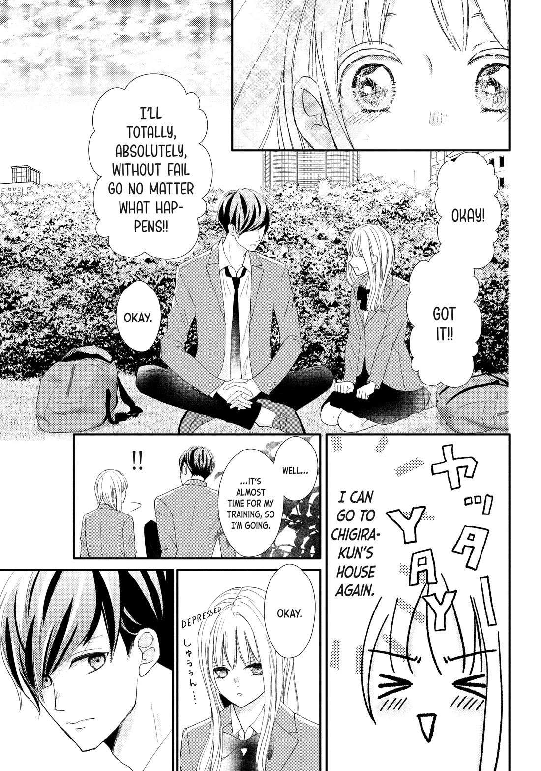 Na no ni, Chigira-kun ga Amasugiru chapter 28 page 29