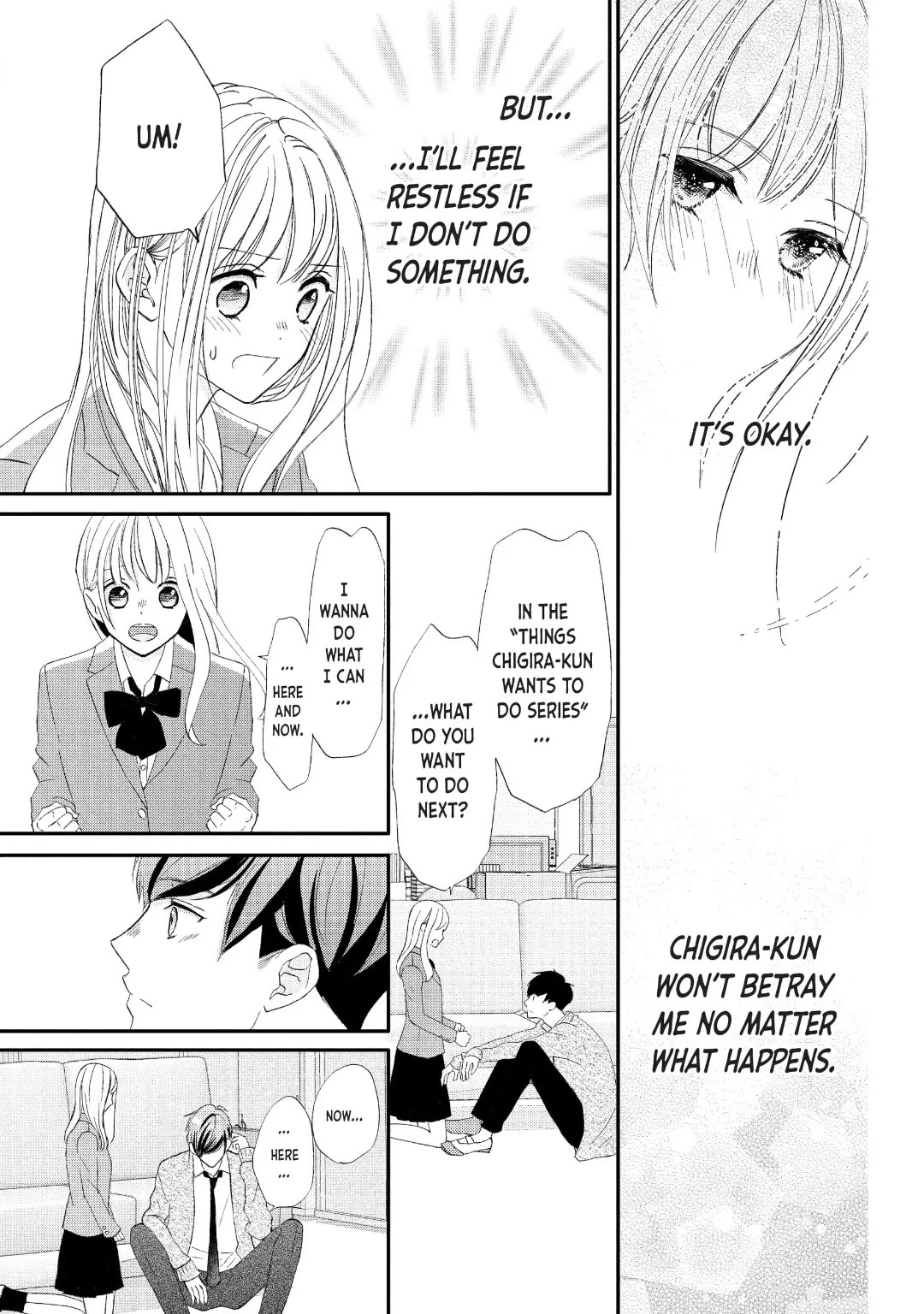 Na no ni, Chigira-kun ga Amasugiru chapter 29 page 15
