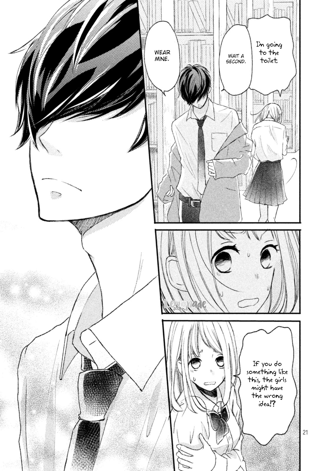 Na no ni, Chigira-kun ga Amasugiru chapter 3 page 23