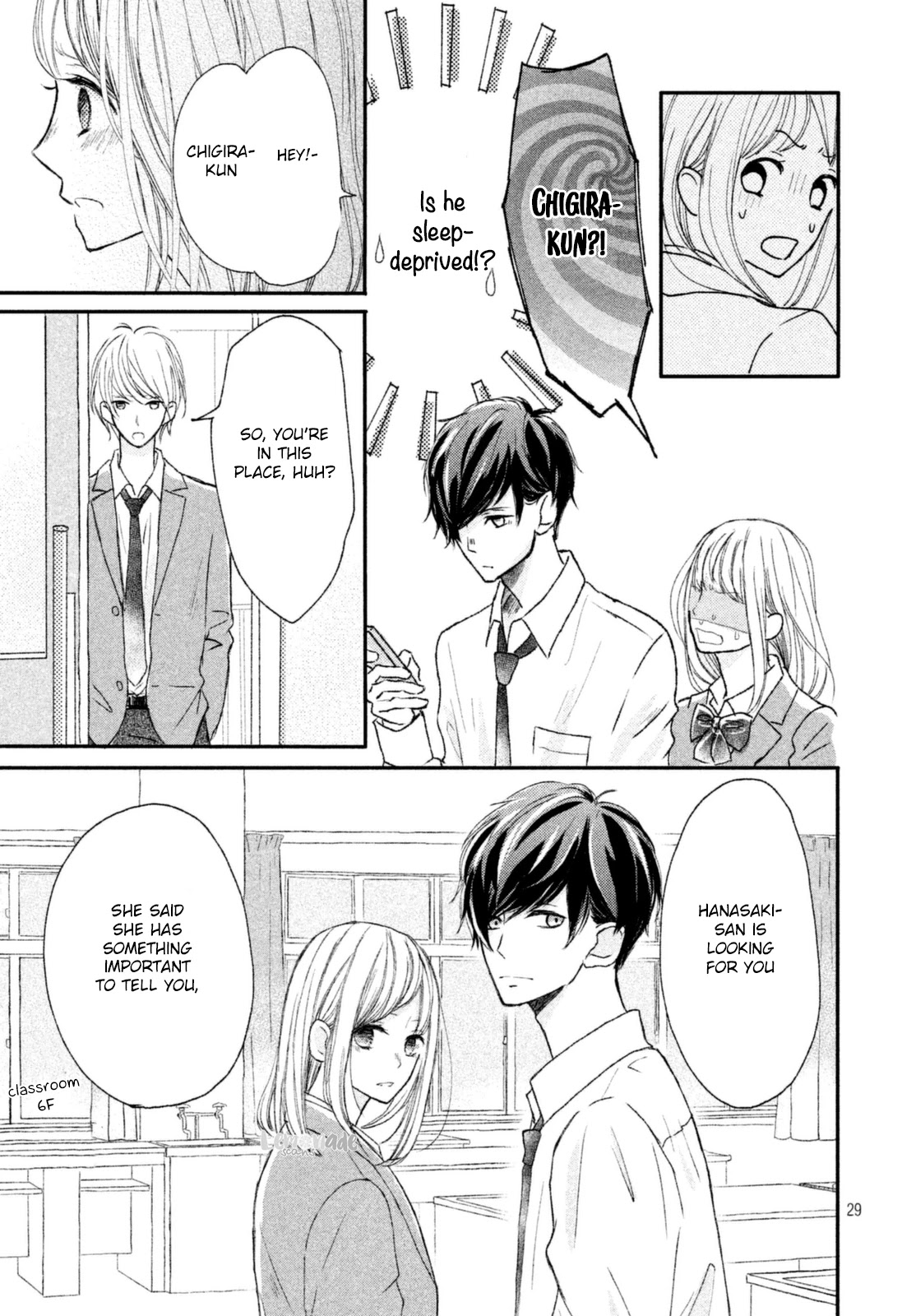 Na no ni, Chigira-kun ga Amasugiru chapter 3 page 31