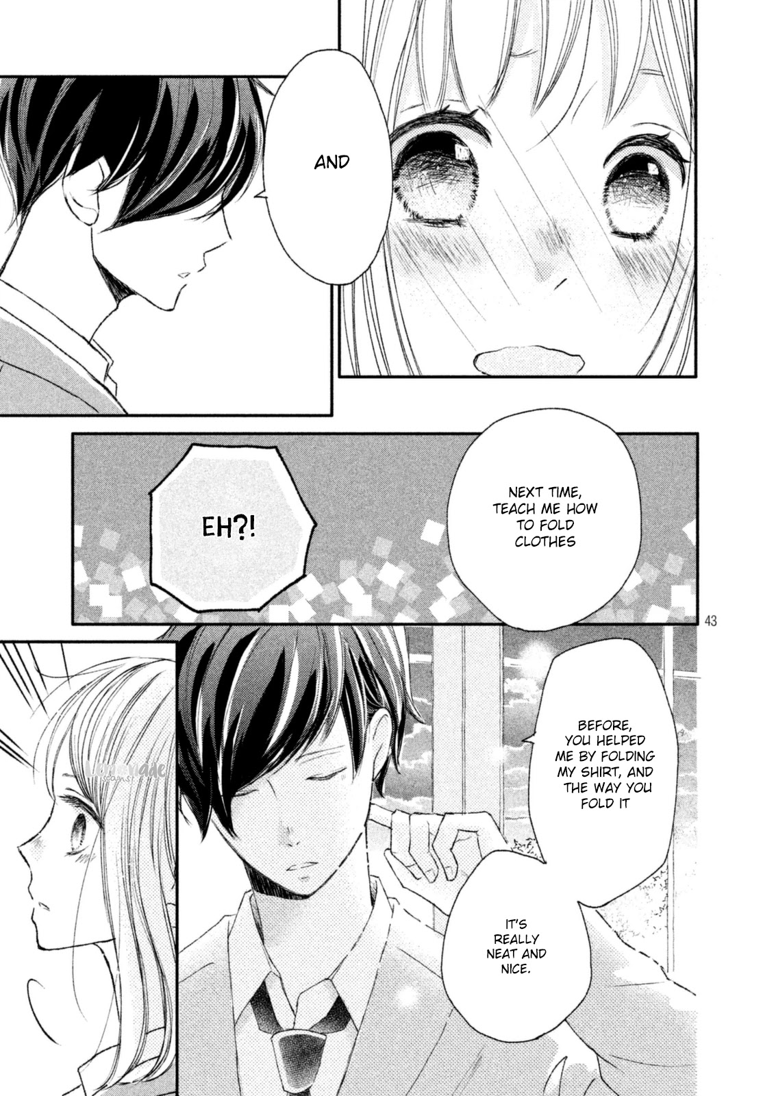 Na no ni, Chigira-kun ga Amasugiru chapter 3 page 46