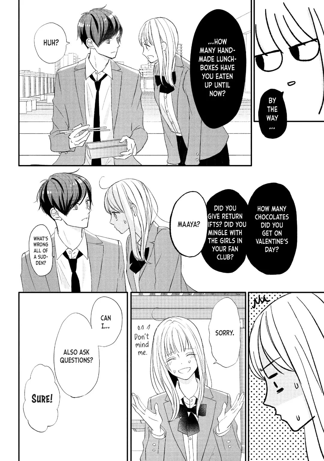Na no ni, Chigira-kun ga Amasugiru chapter 30 page 4