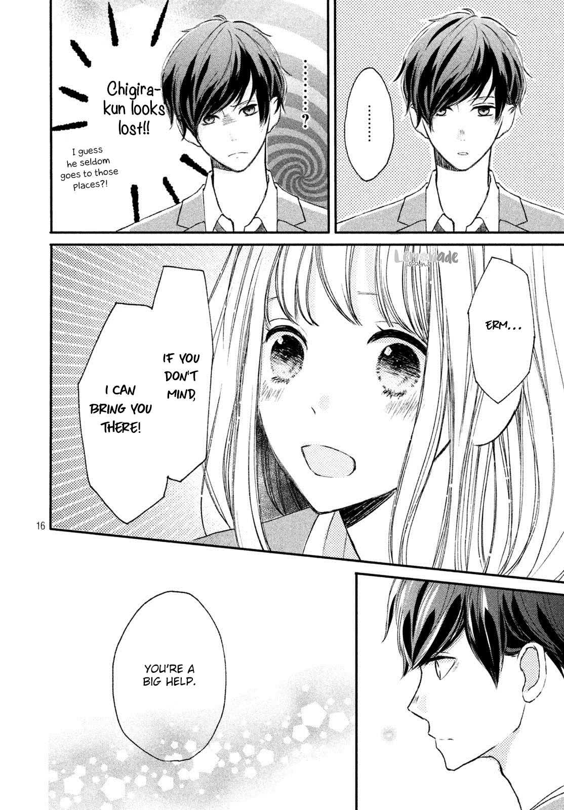 Na no ni, Chigira-kun ga Amasugiru chapter 4 page 17