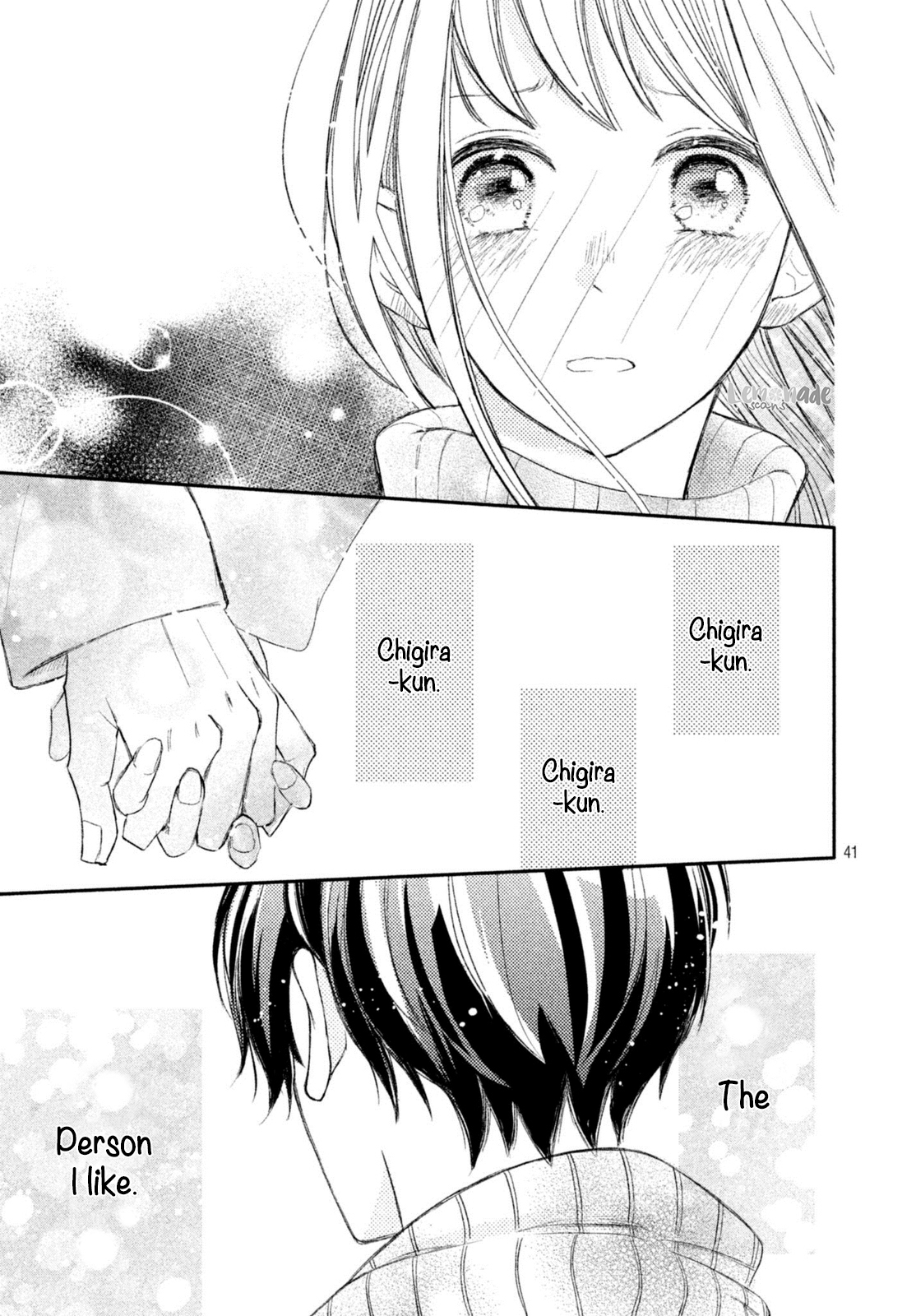 Na no ni, Chigira-kun ga Amasugiru chapter 5 page 42