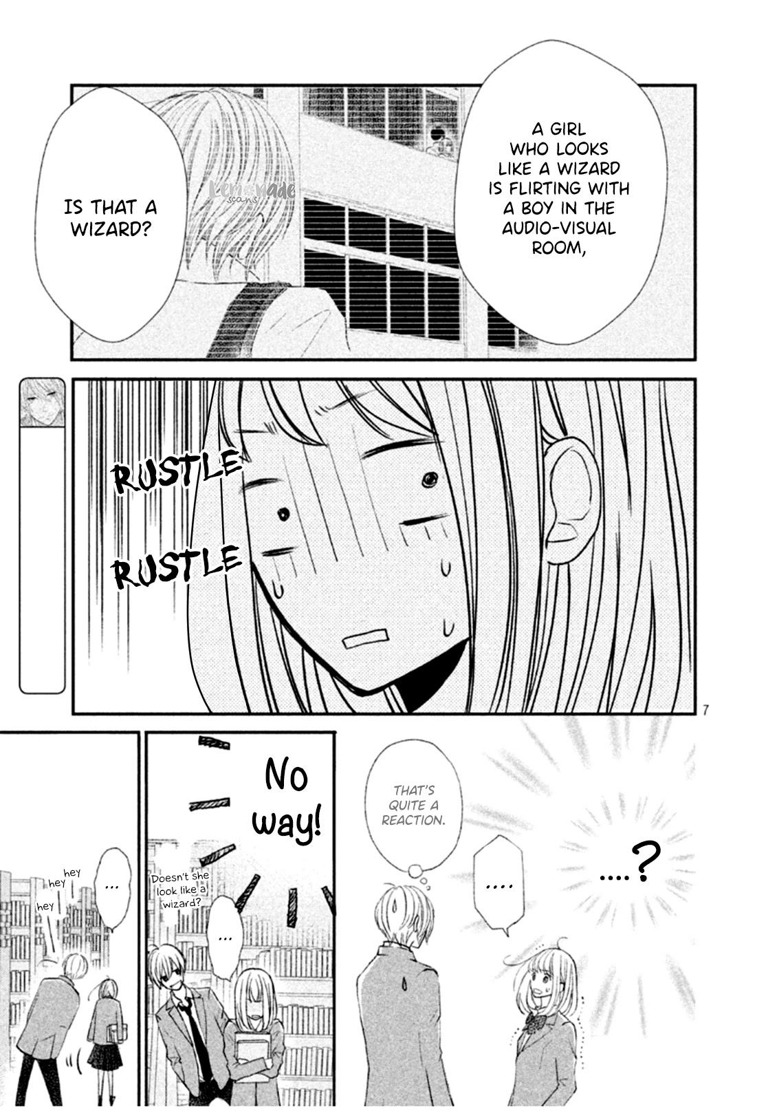 Na no ni, Chigira-kun ga Amasugiru chapter 8 page 9