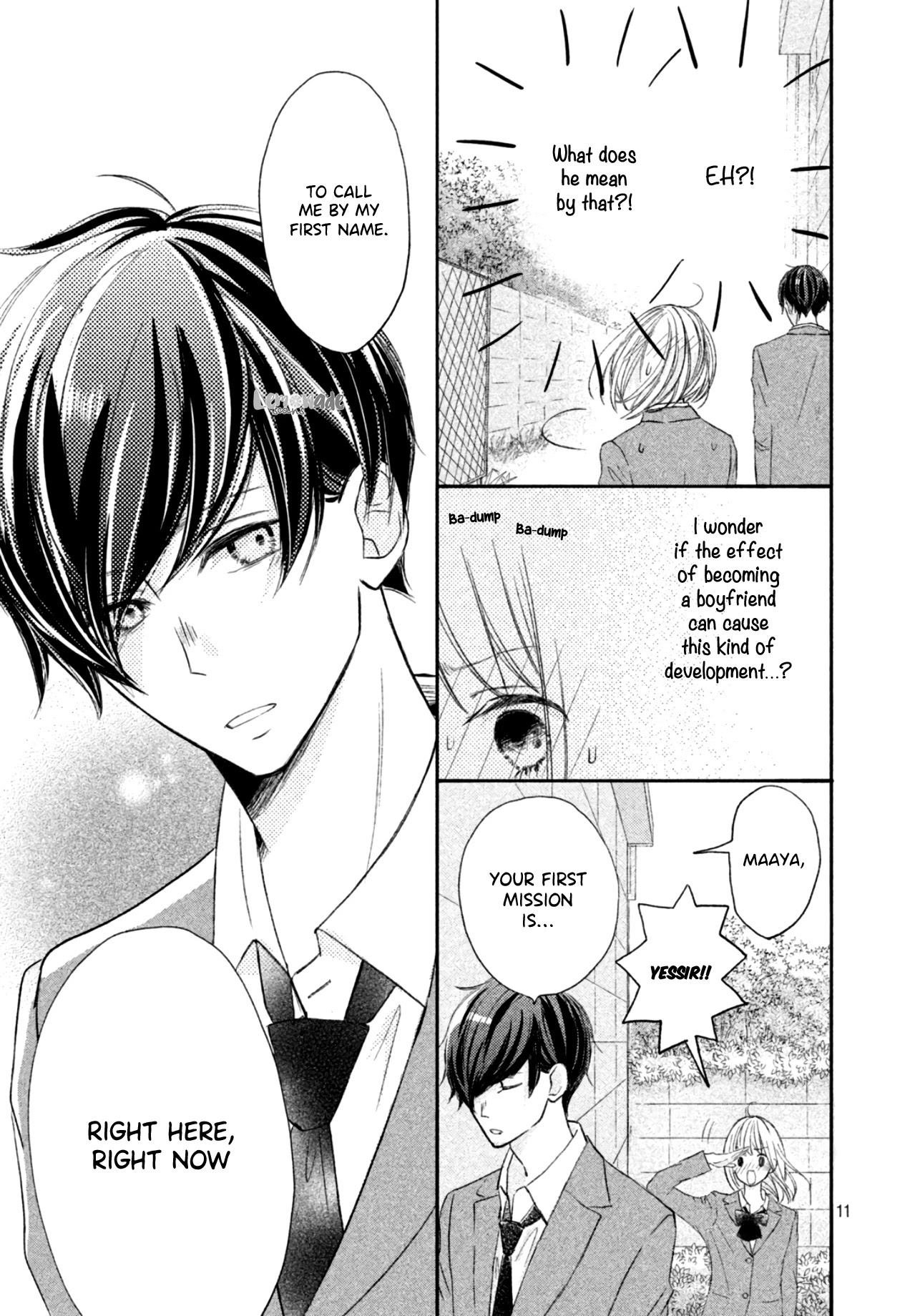 Na no ni, Chigira-kun ga Amasugiru chapter 9 page 13