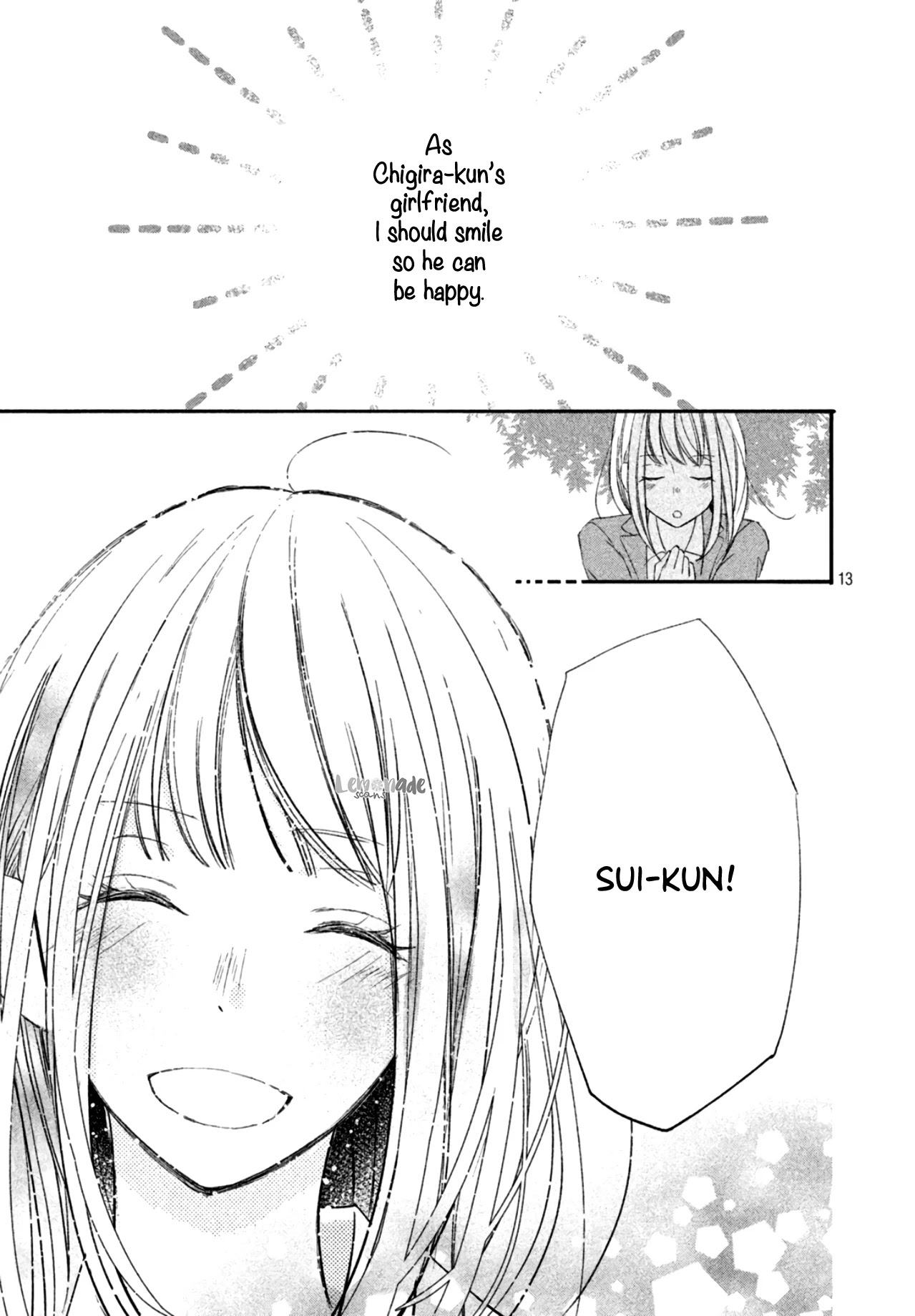 Na no ni, Chigira-kun ga Amasugiru chapter 9 page 15