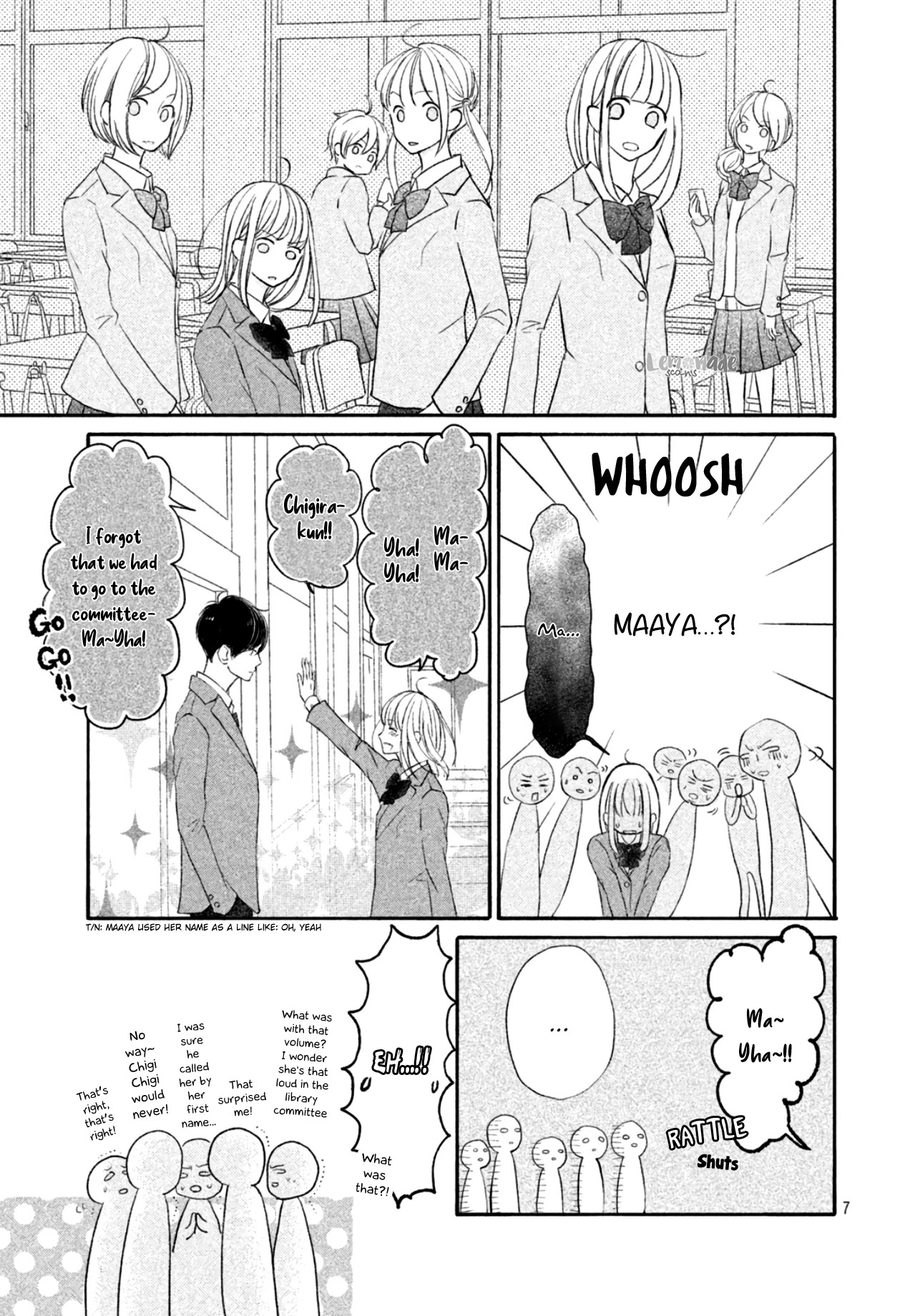 Na no ni, Chigira-kun ga Amasugiru chapter 9 page 9