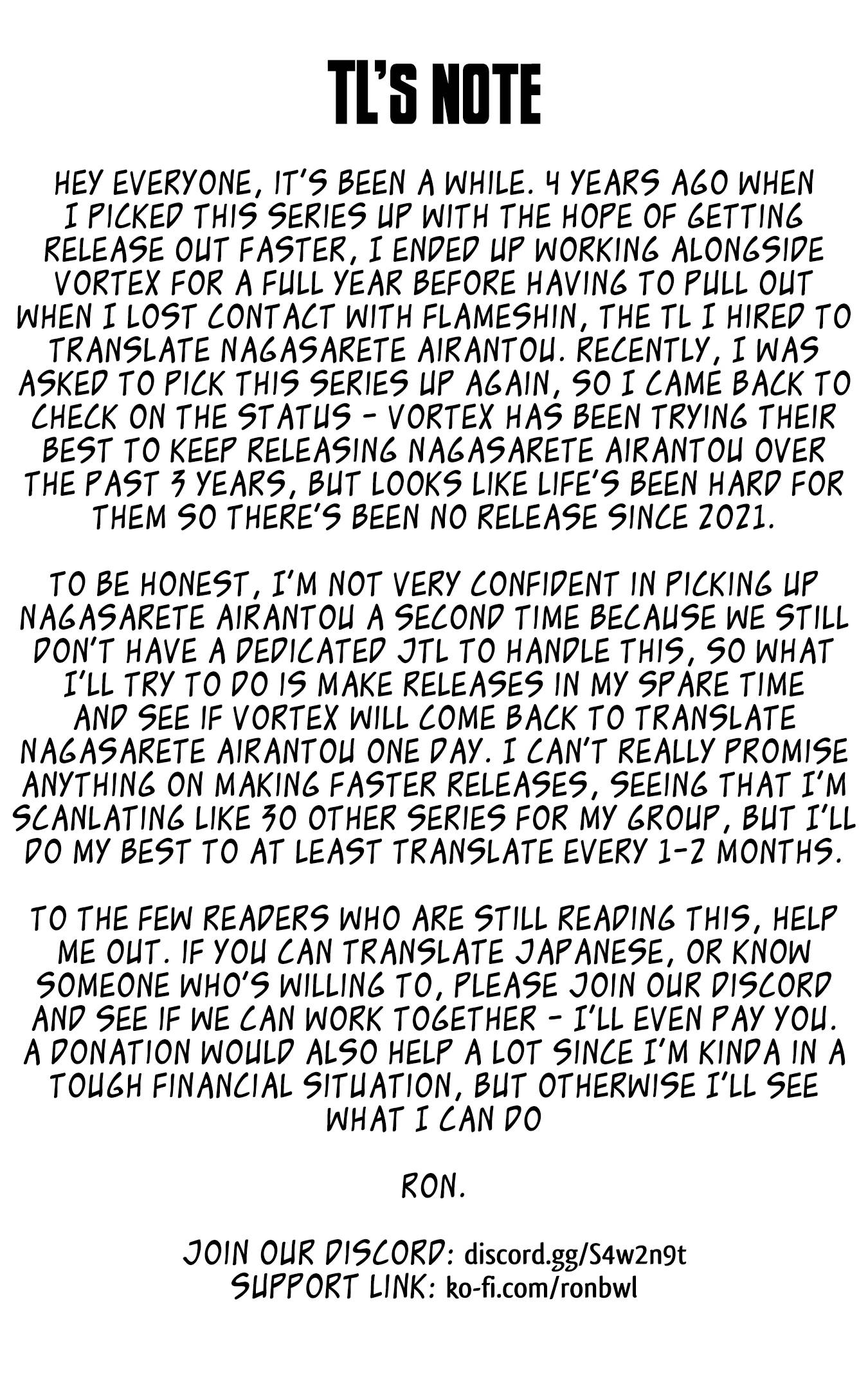 Nagasarete Airantou chapter 185 page 28