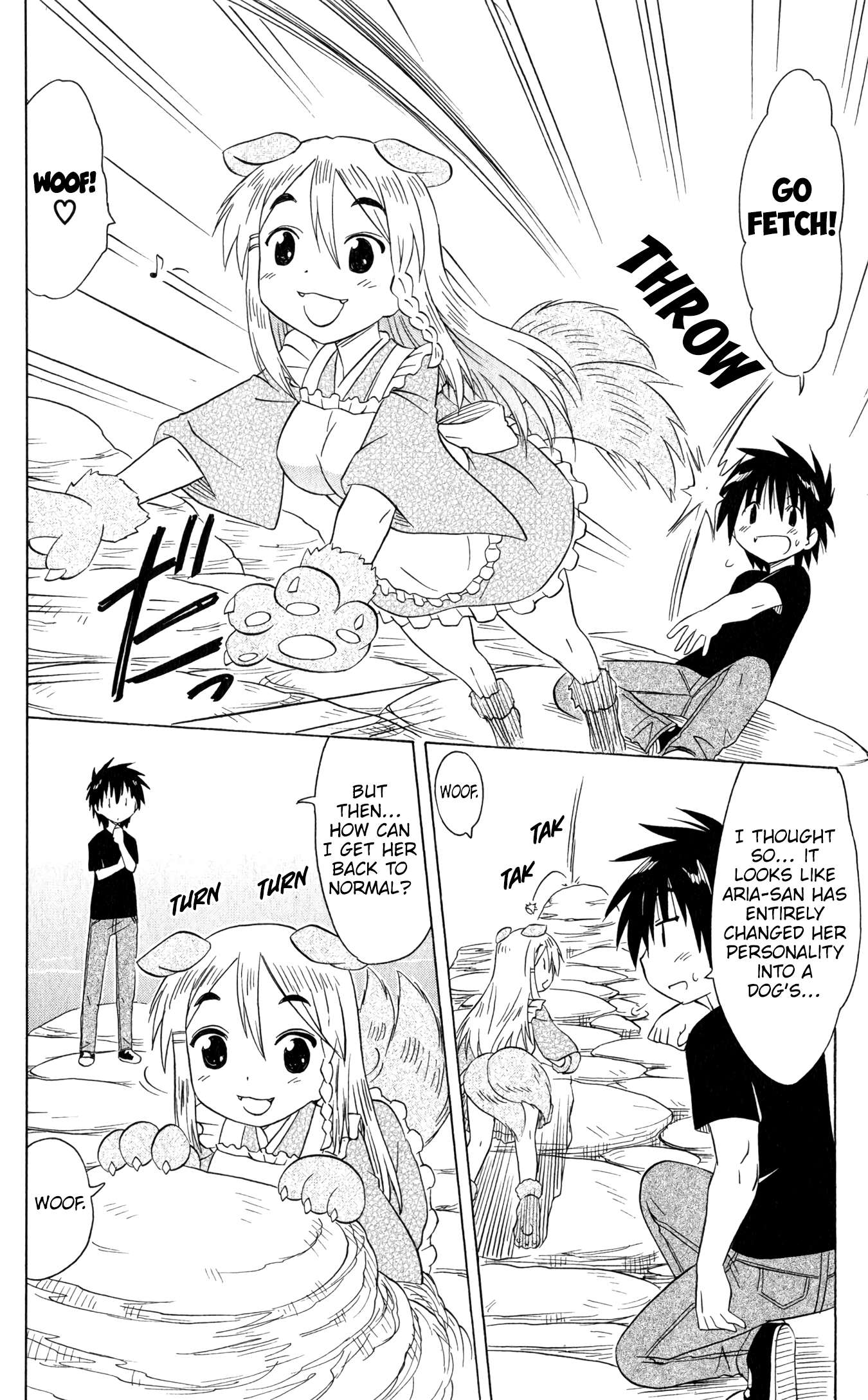 Nagasarete Airantou chapter 187 page 8