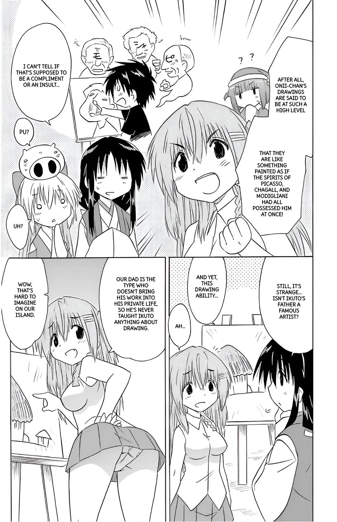 Nagasarete Airantou chapter 210 page 19