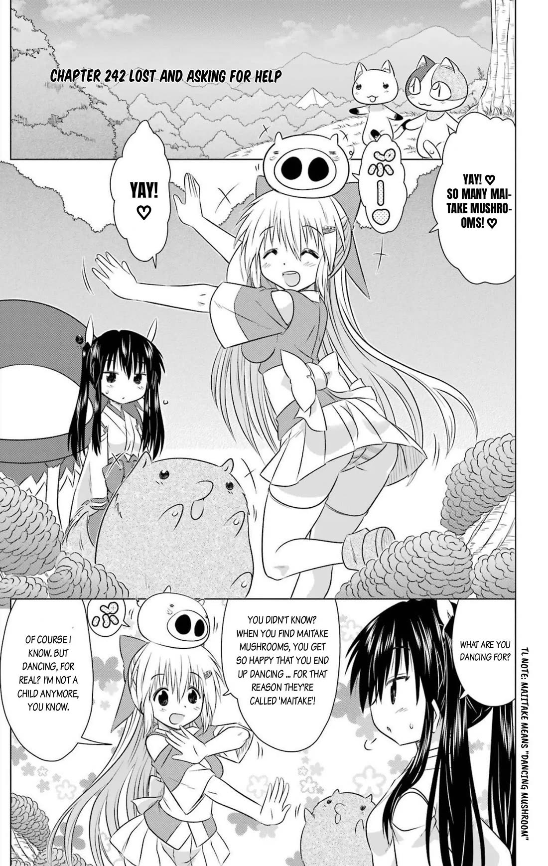 Nagasarete Airantou chapter 242 page 1