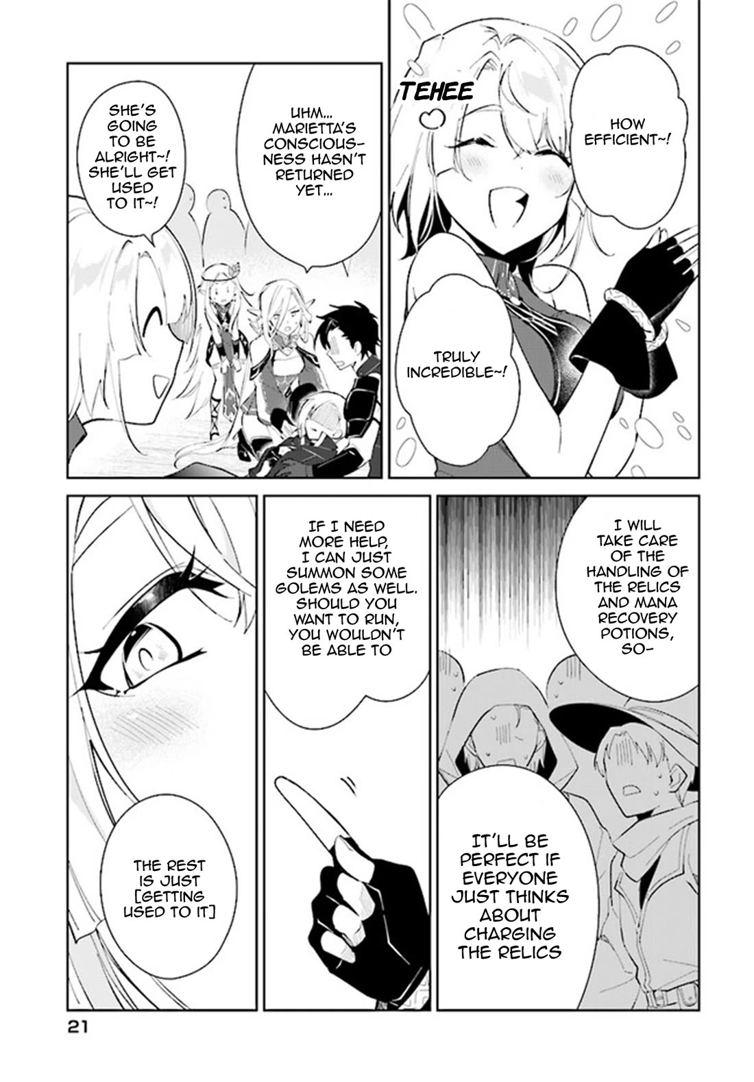 Nageki no Bourei wa Intai Shitai - Saijiyaku Hanta ni Yoru Saikiyou Patei Ikusei Jutsu chapter 38 page 22