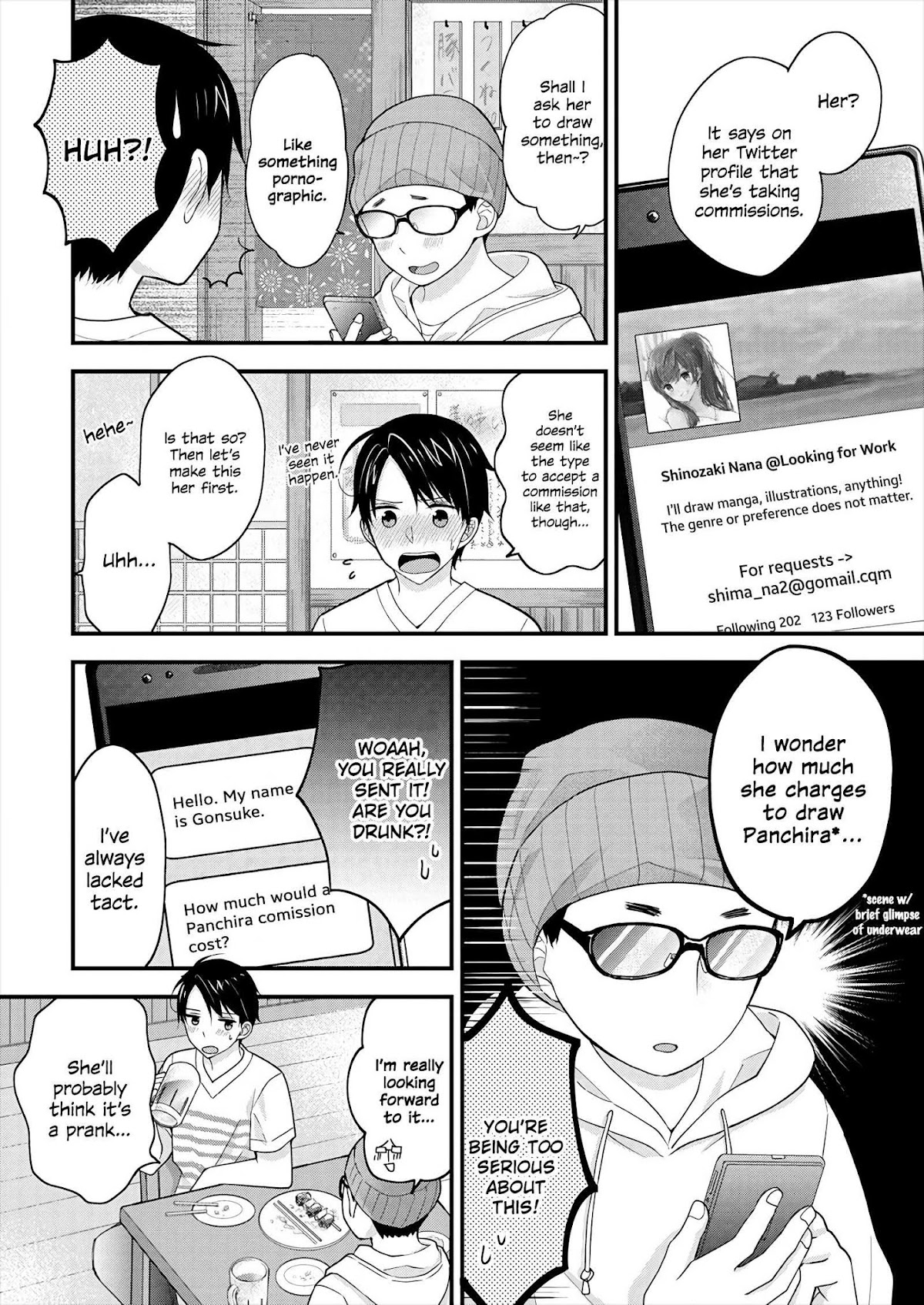 Nana Shimazaki, Looking For Work chapter 1 page 9